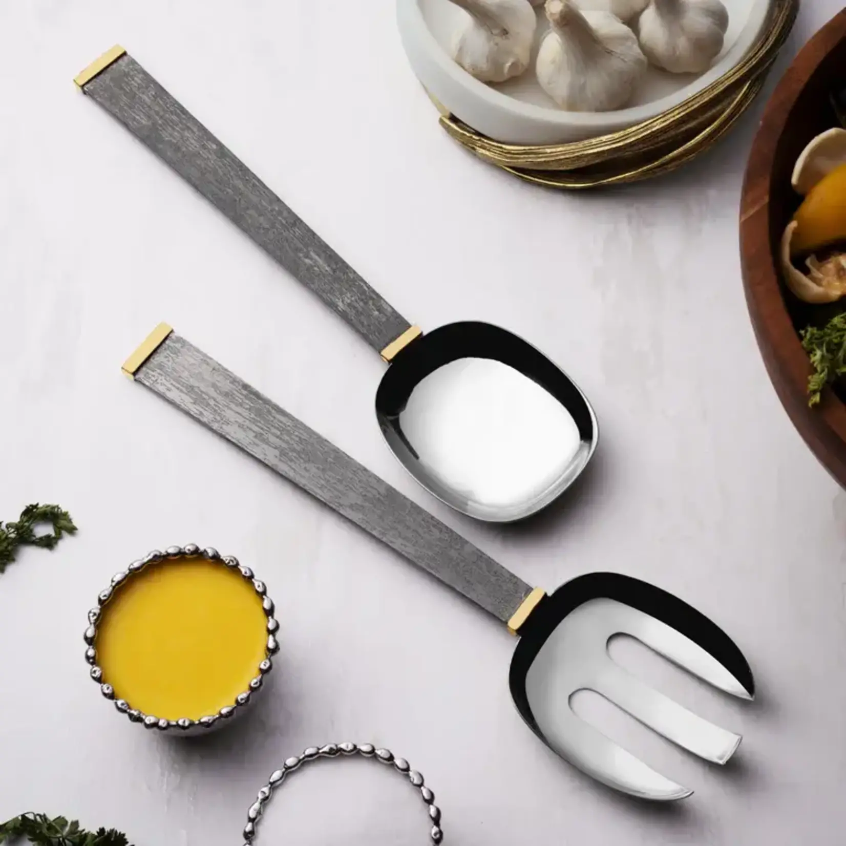 Michael Aram Anemone Serving Utensils Set