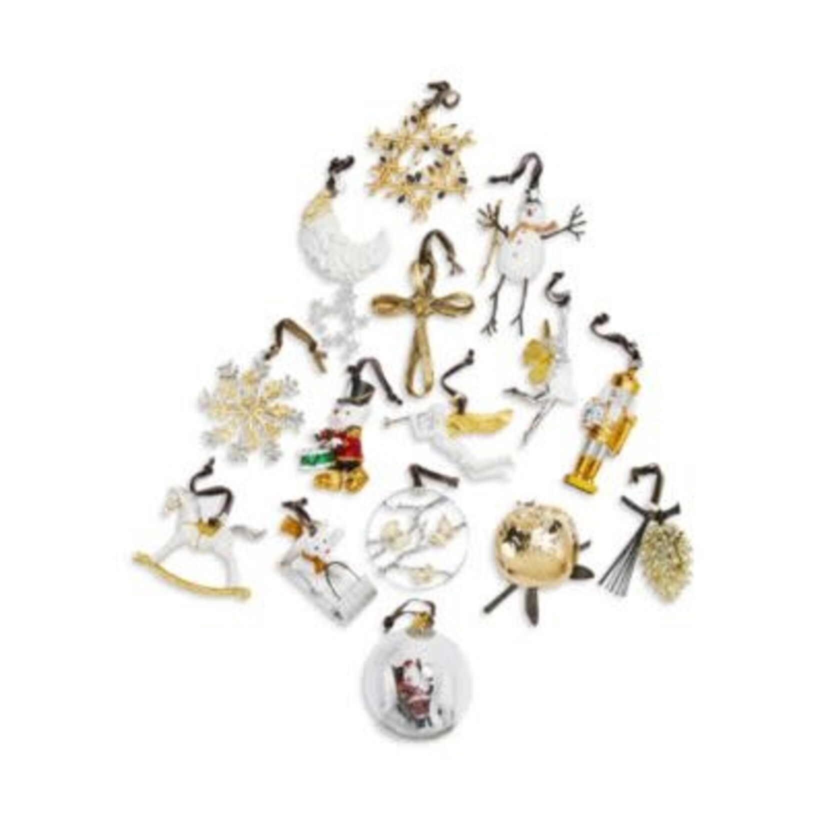 Michael Aram Espalier Gold Christmas Ornament Tree - Large