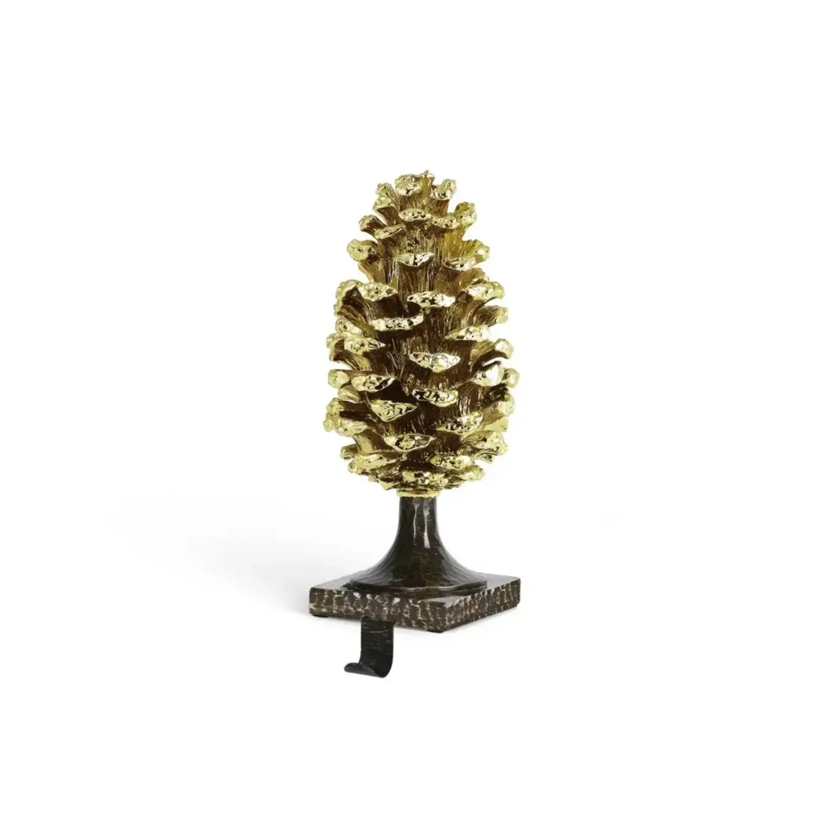 Michael Aram Pine Cone Stocking Holder Statue