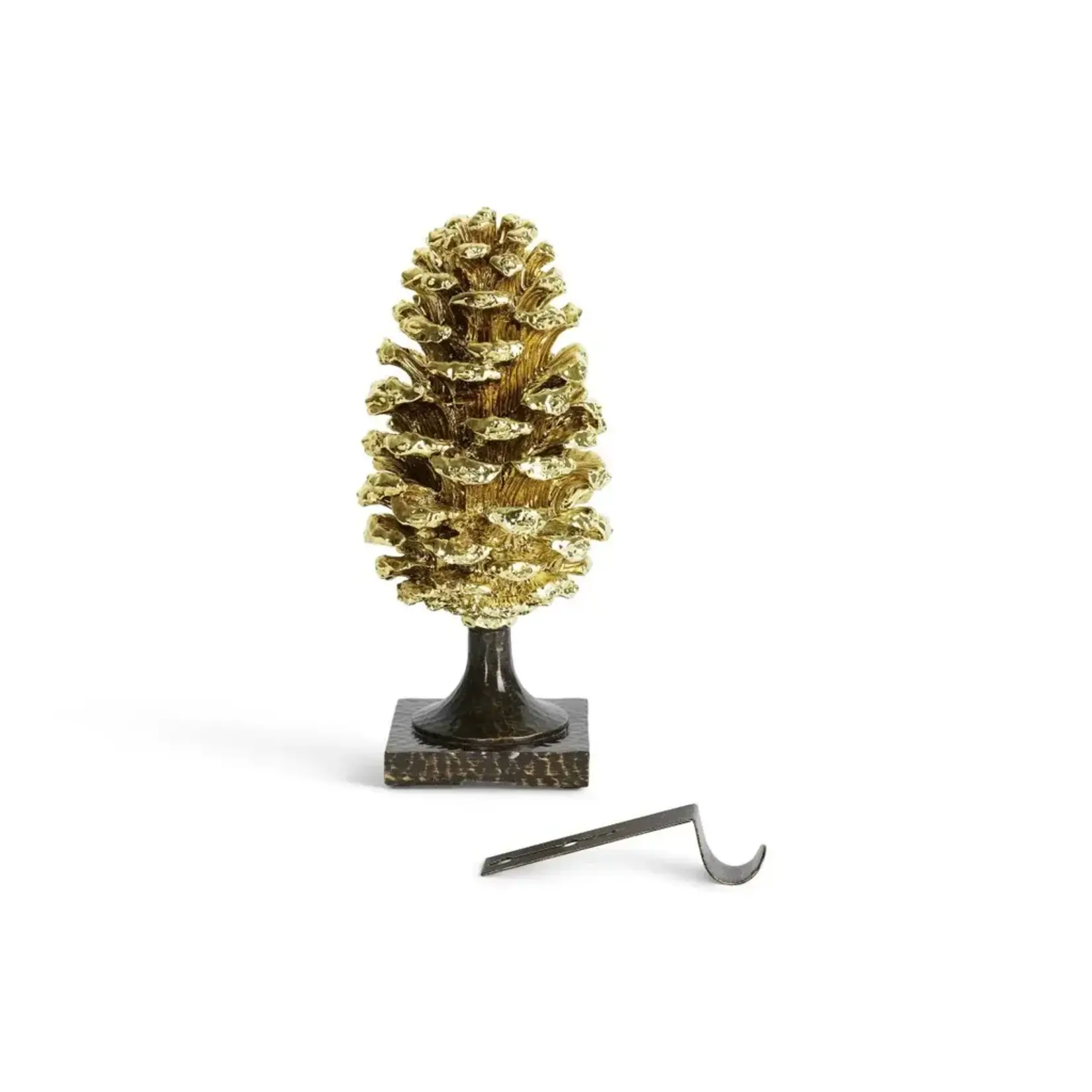 Michael Aram Pine Cone Stocking Holder Statue