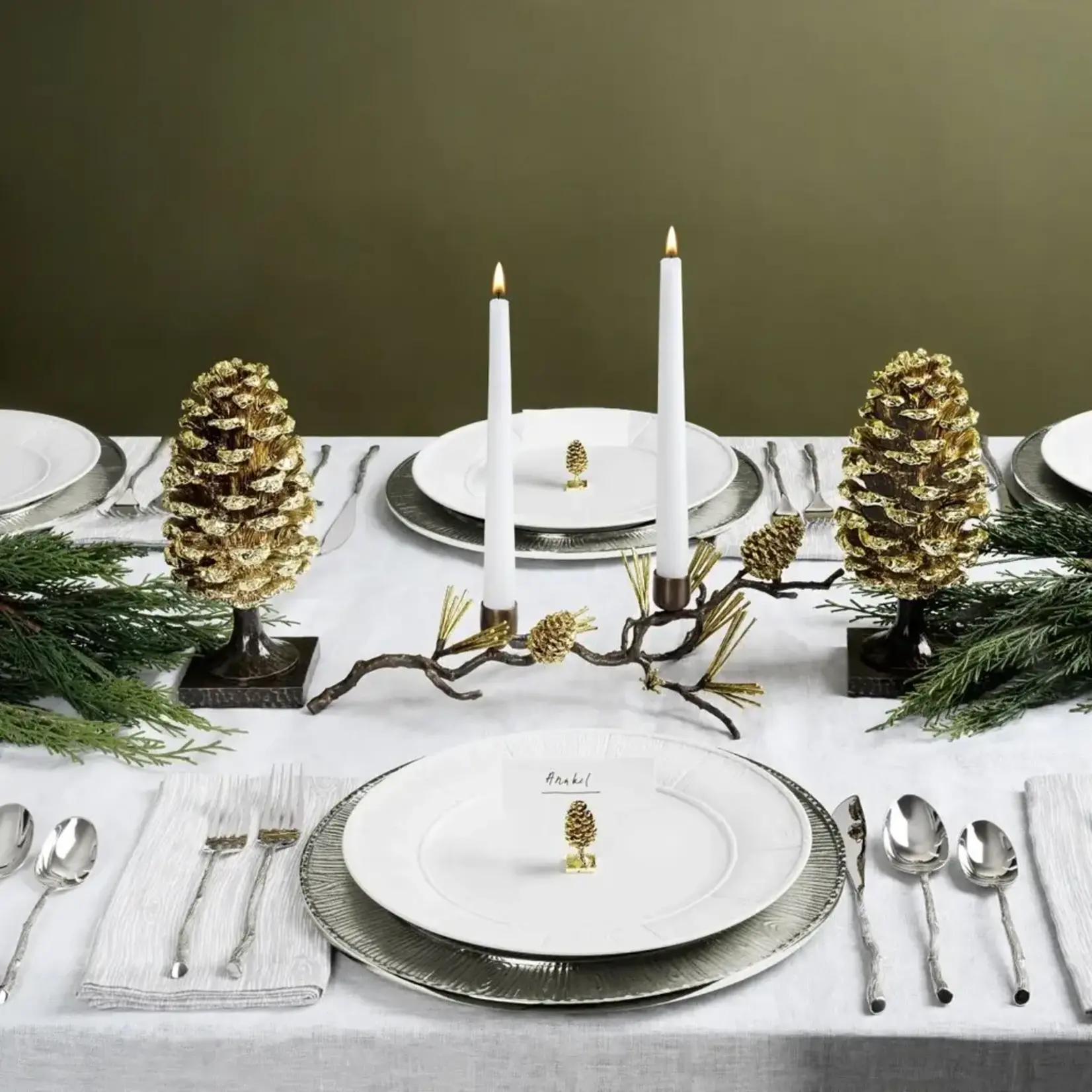 Michael Aram Pine Cone Candelabra