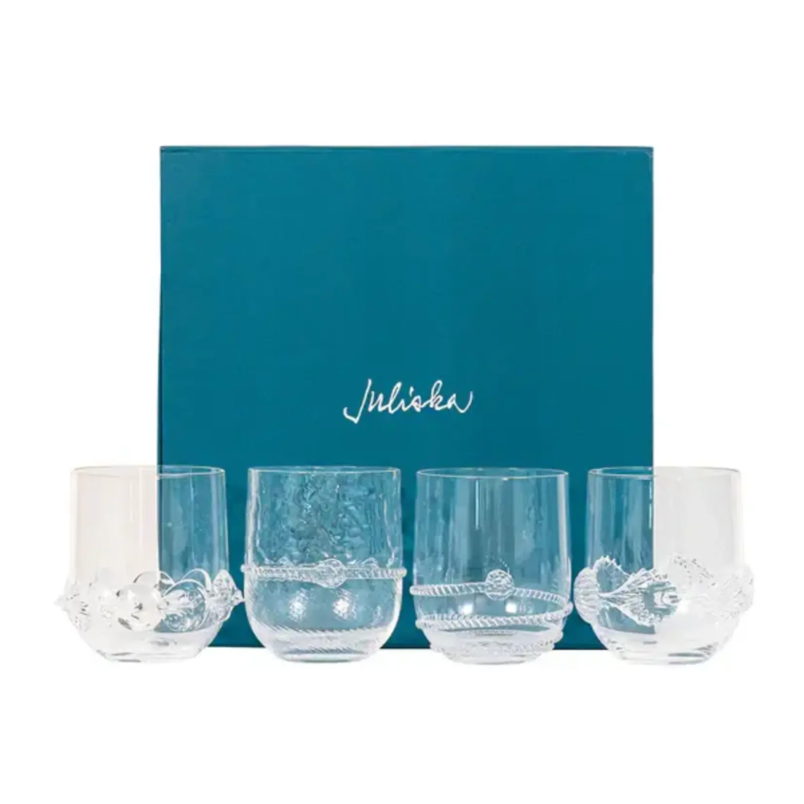 Juliska Heritage Tumbler Assorted Set of 4