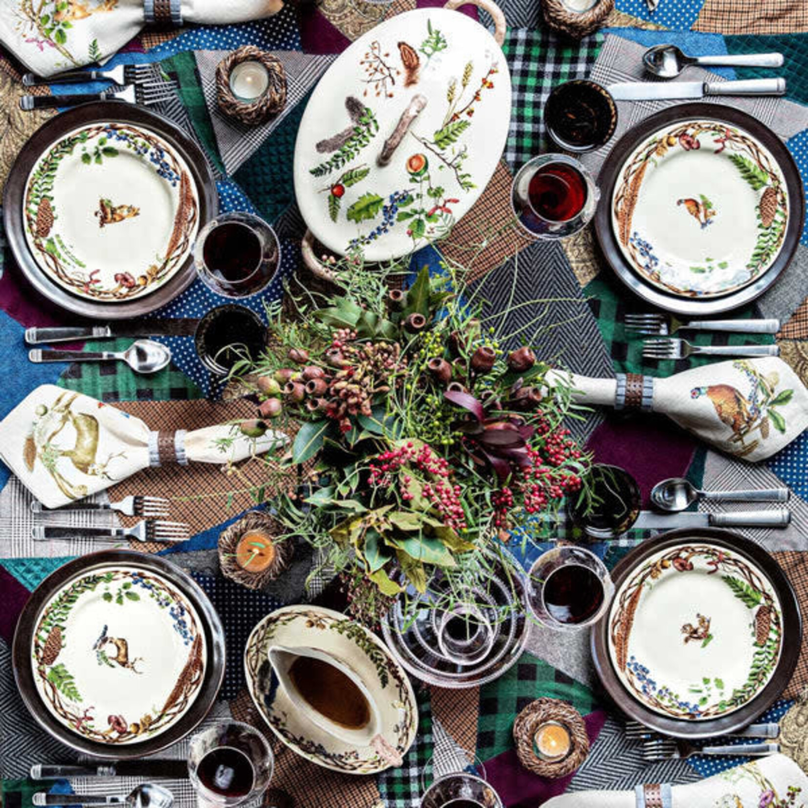 Juliska Forest Walk Party Plate