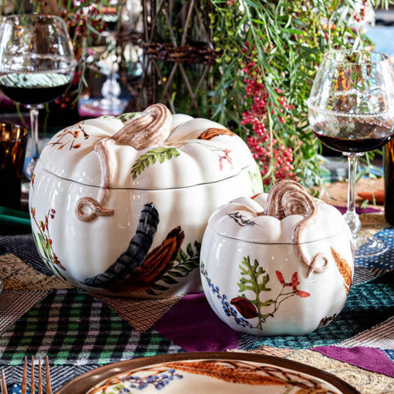 Juliska Forest Walk 9" Pumpkin Café Au Lait
