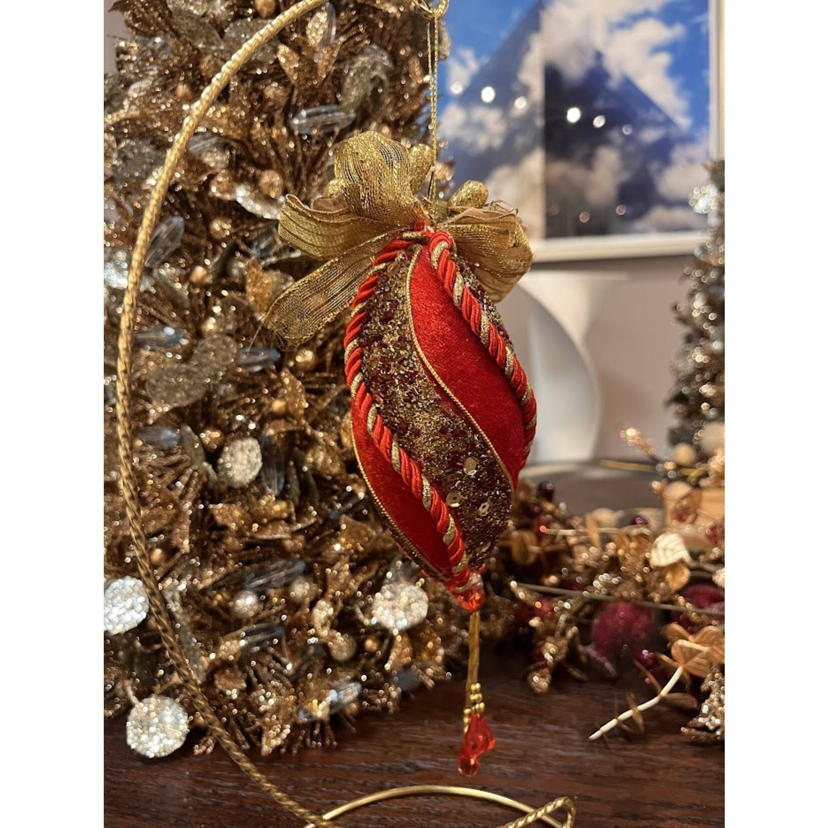Carole Stupell LTD Vintage Velvet Ornament