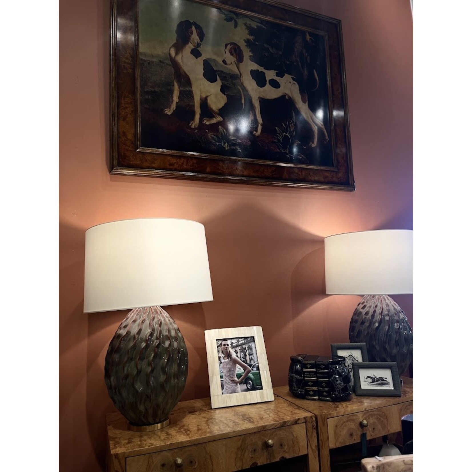 Carole Stupell LTD Vintage Bone Loop Photo Frame