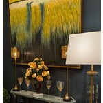 Designer's Studio Yellow Rose Buds Arrangement to go with Vase