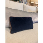 Fairfield Velvet Navy Kidney Pillow