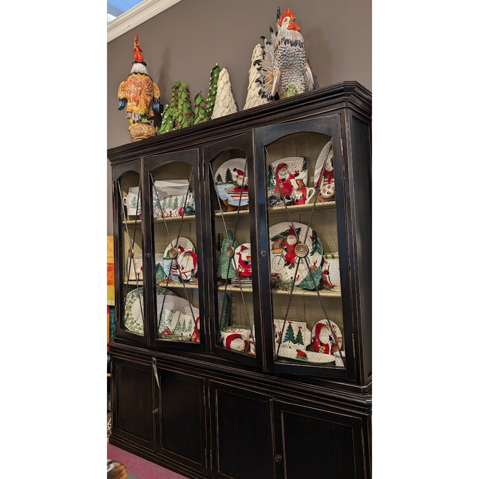 CTH Sherrill Occasional Black Bibliotheque Cabinet