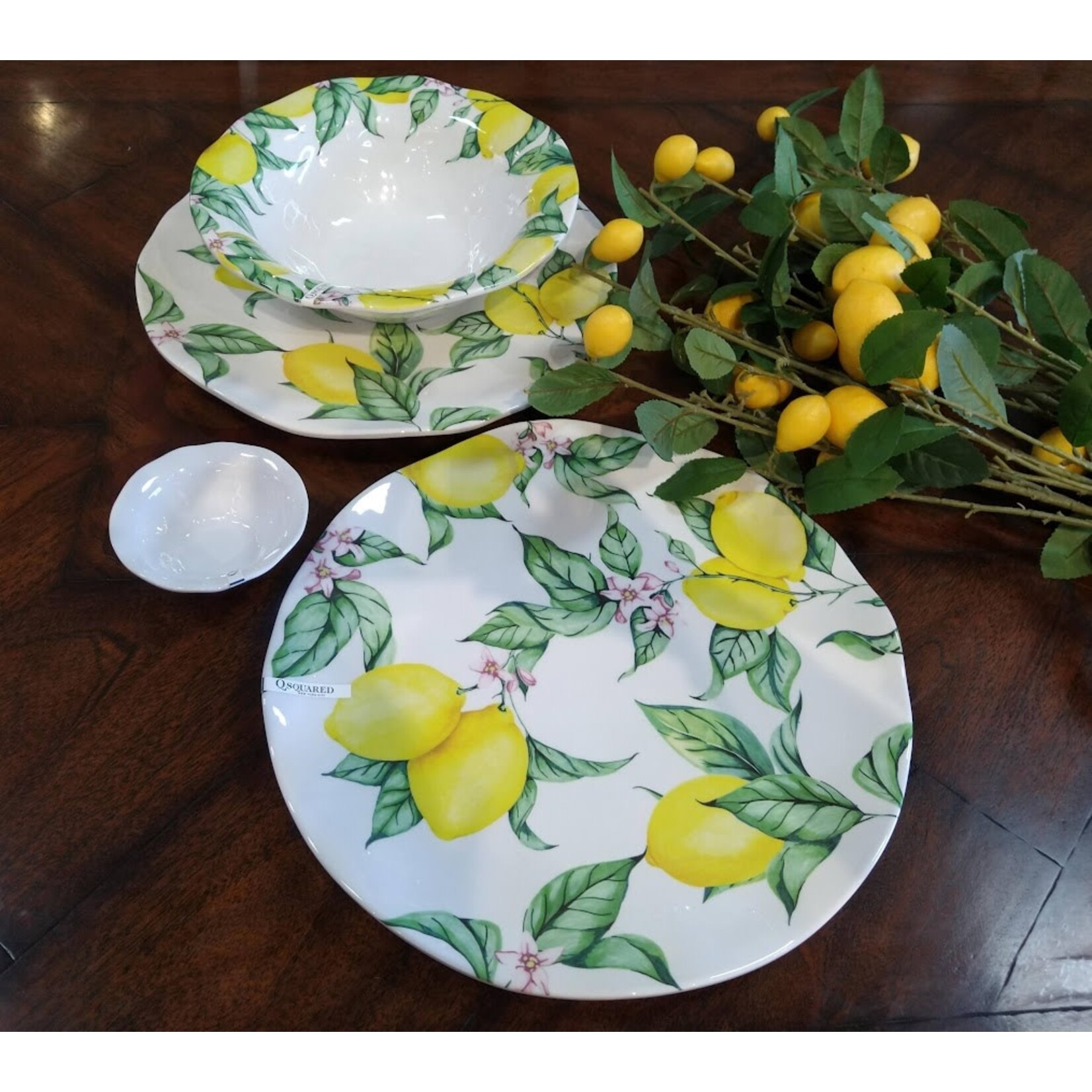 Winward Home Artificial Lemon Branch 37.5"