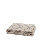 In2Green Morocco Reversible Gray Flax Throw