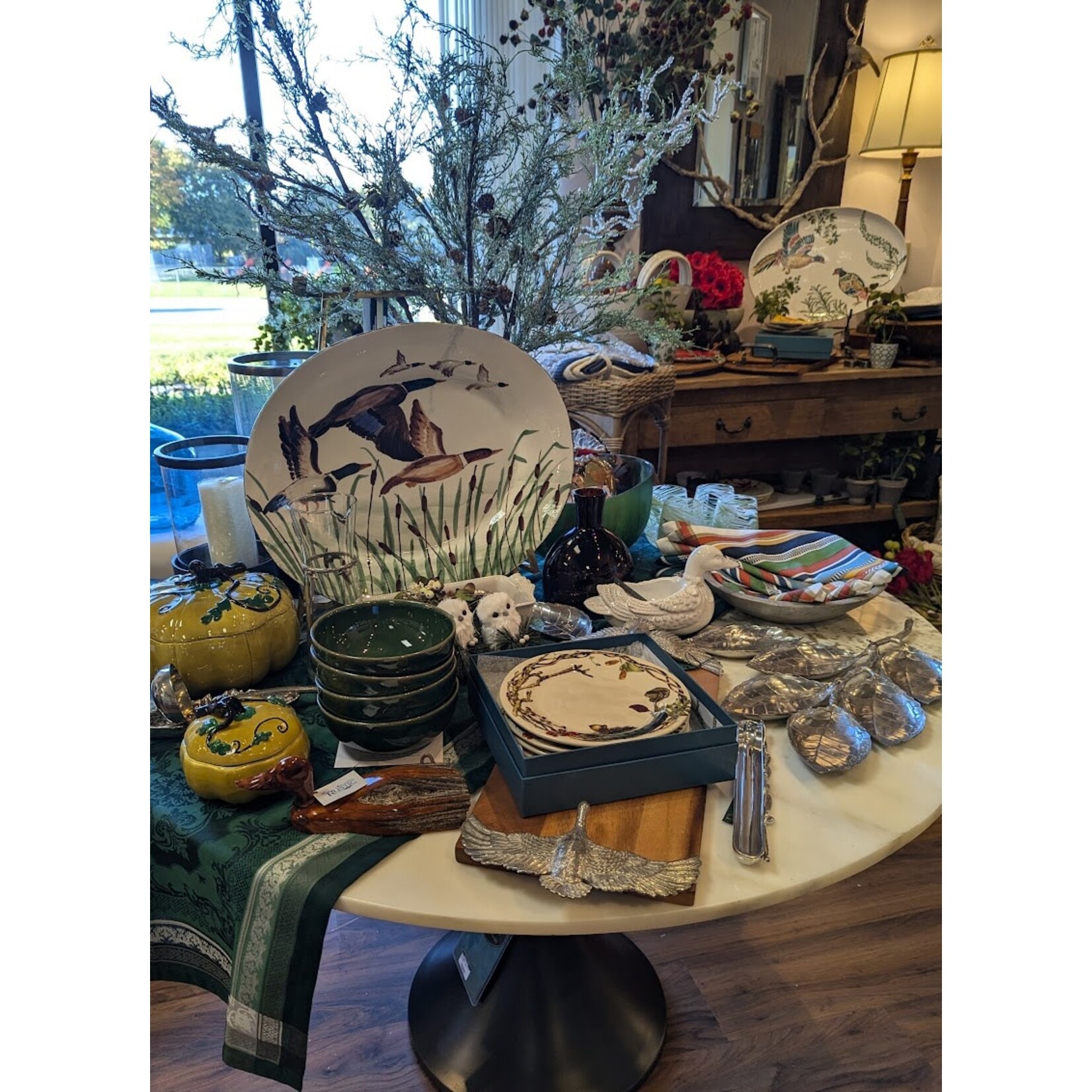 Juliska Forest Walk Party Plate