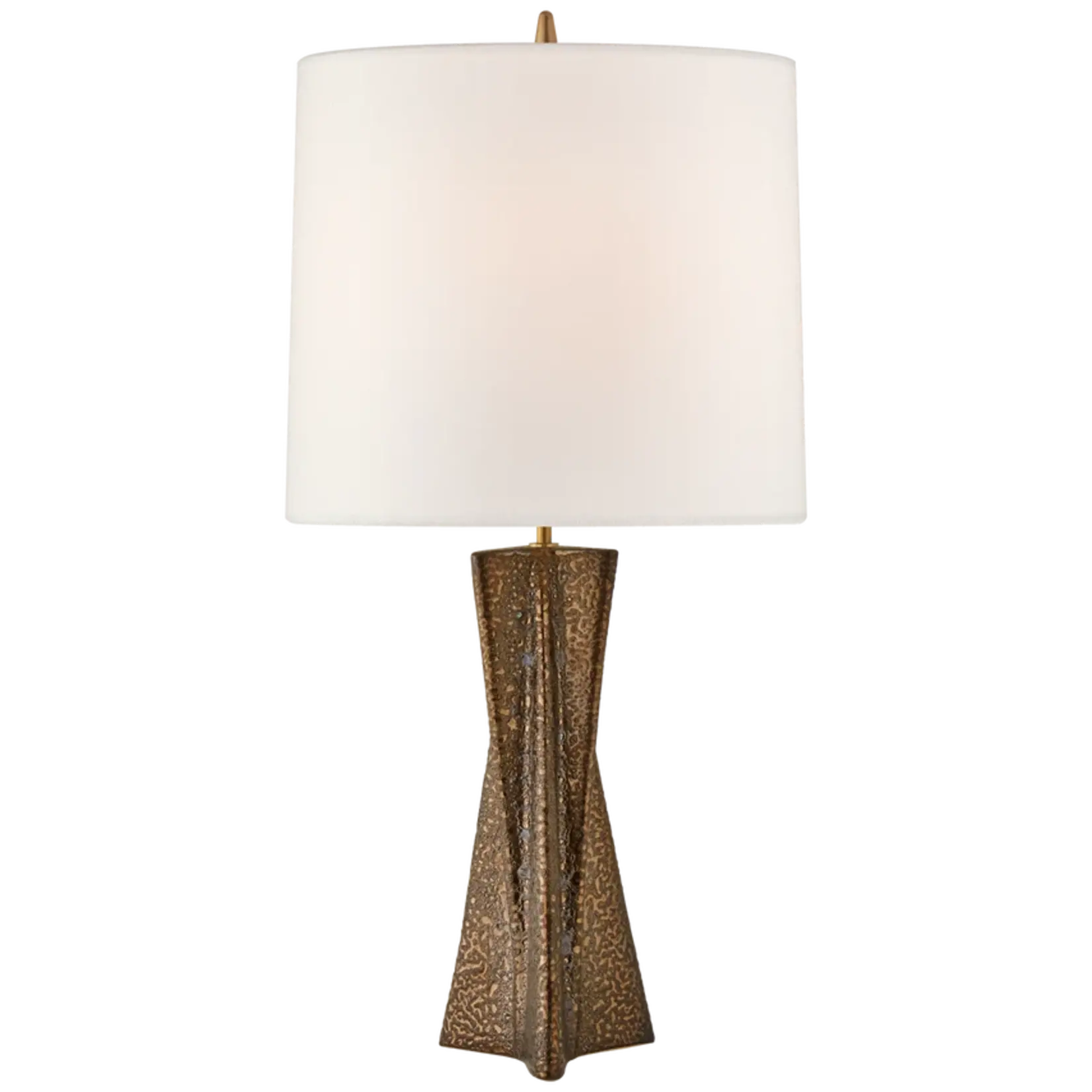 Visual Comfort Aerin Gretl Large Lamp Chalk Burnt Gold