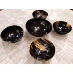 Carole Stupell LTD Natural African Horn Salad Set of 5