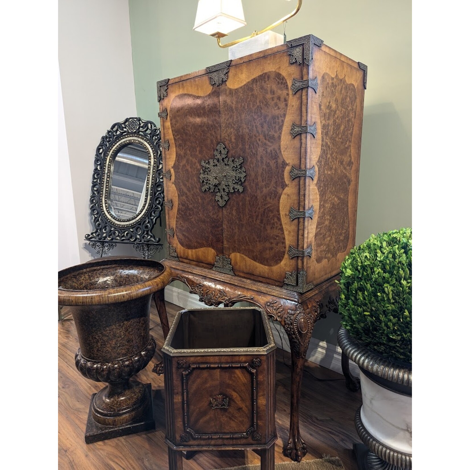 Theodore Alexander Mahogany & Gilt Cellaret