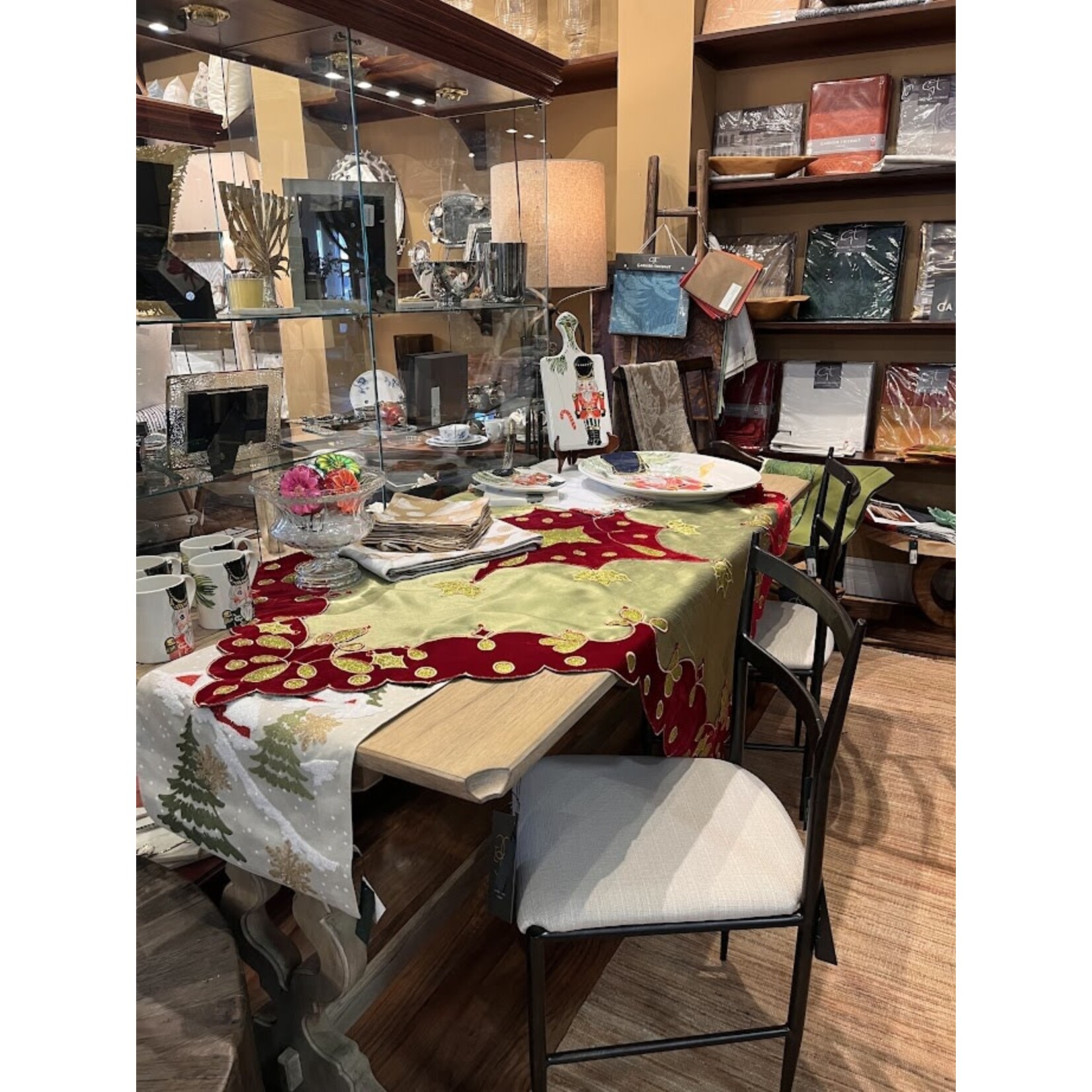 Katherine's Collection Old World Overlay Tablecloth