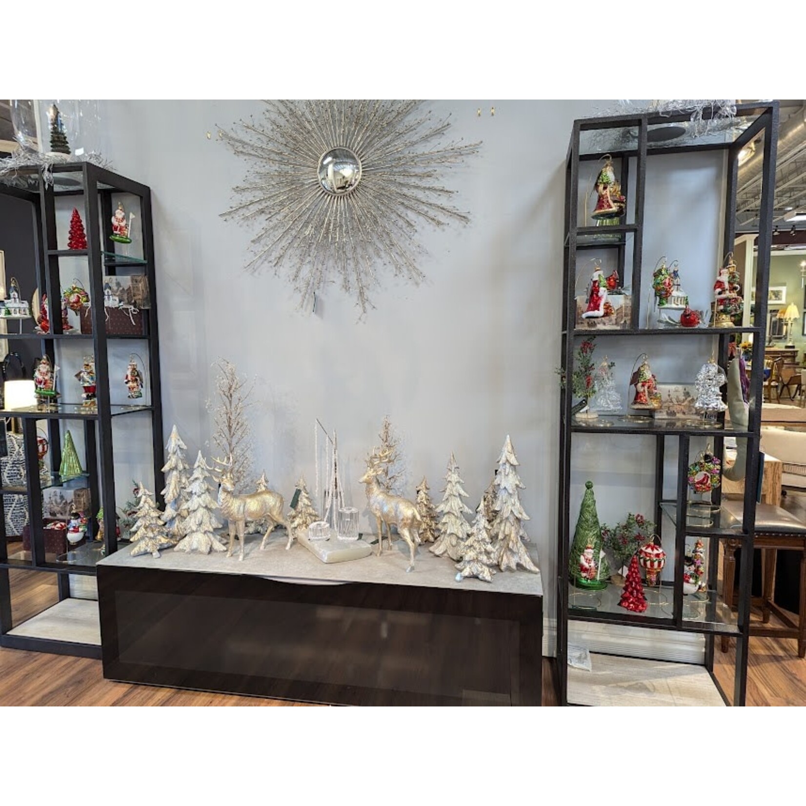 Winward Home White & Gold Table Christmas Tree