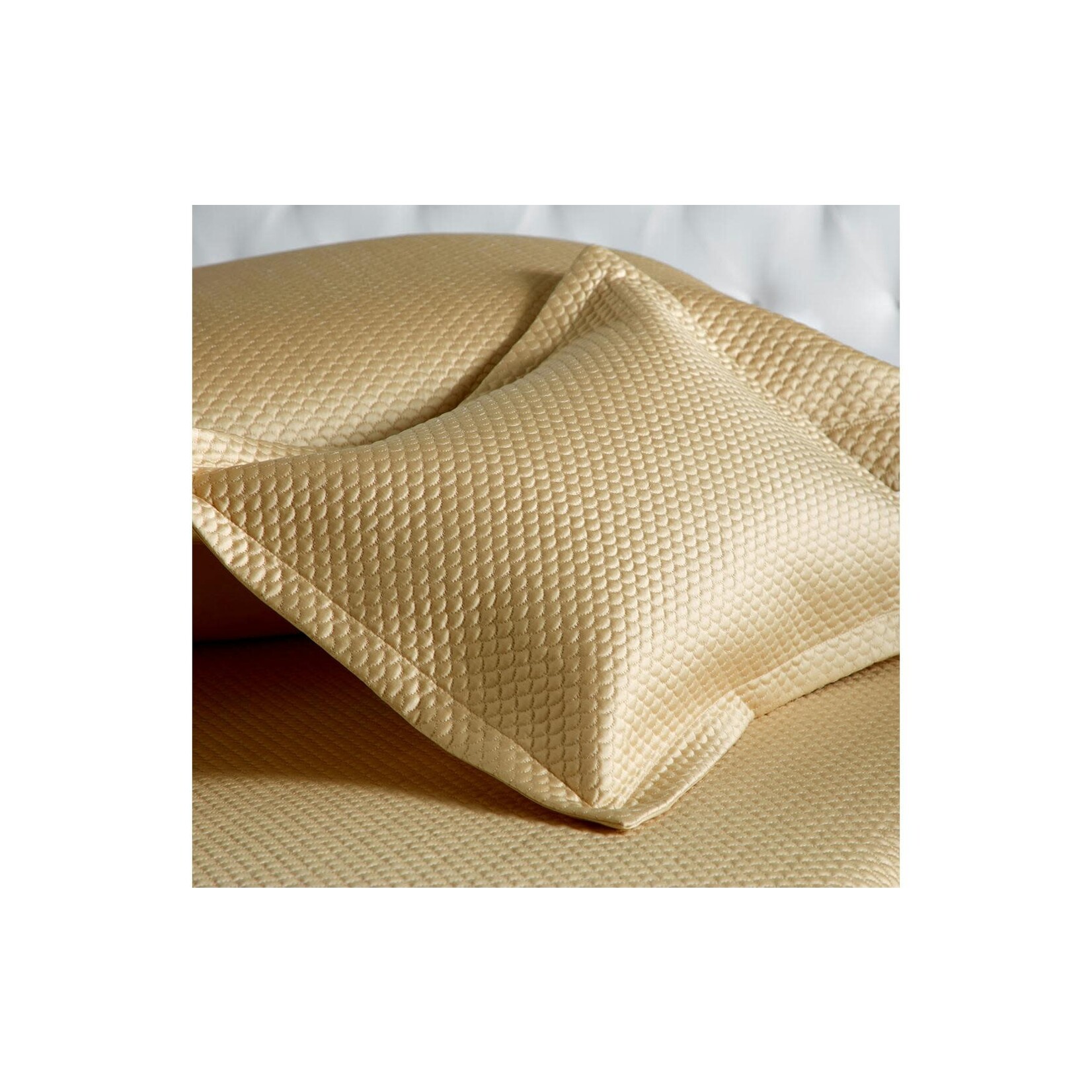 Matouk Alba Euro Cotton Sateen Sham Pillowcase Pool