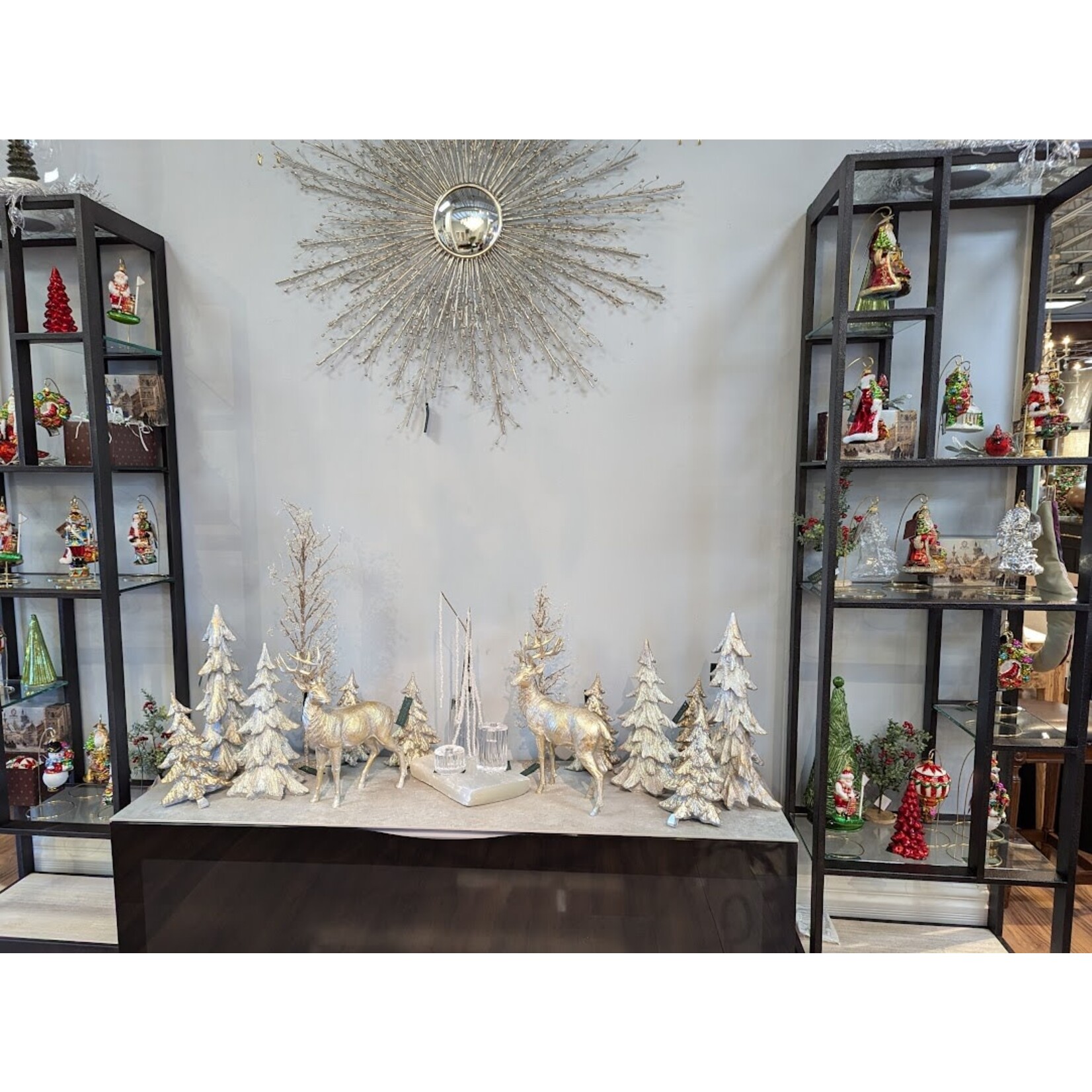 RAZ Imports Glittered Tree with Jewels