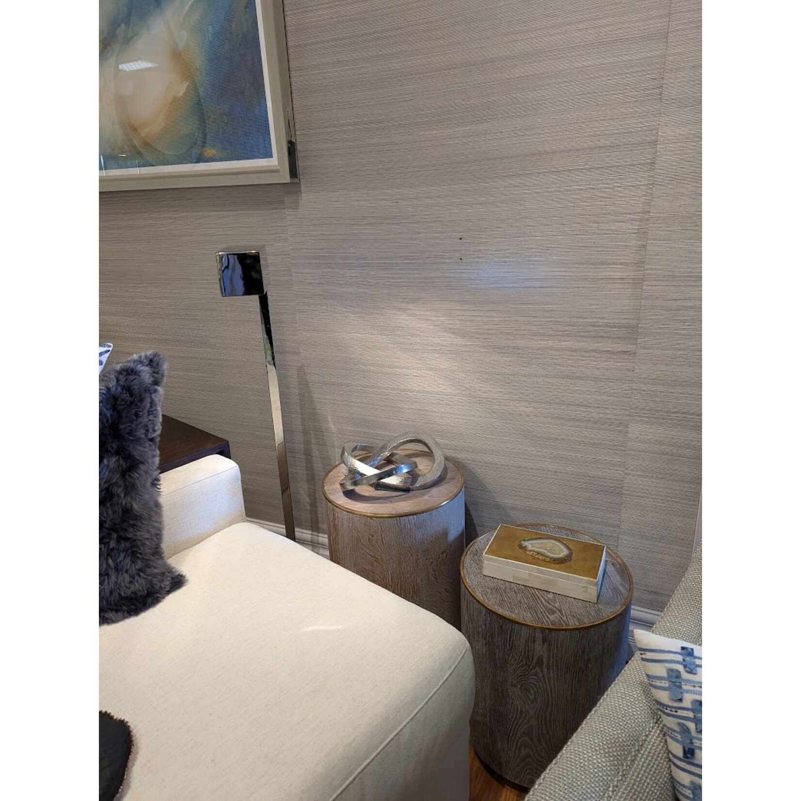 Vanguard Furniture Finch Spot Fumed Grey Oak Table