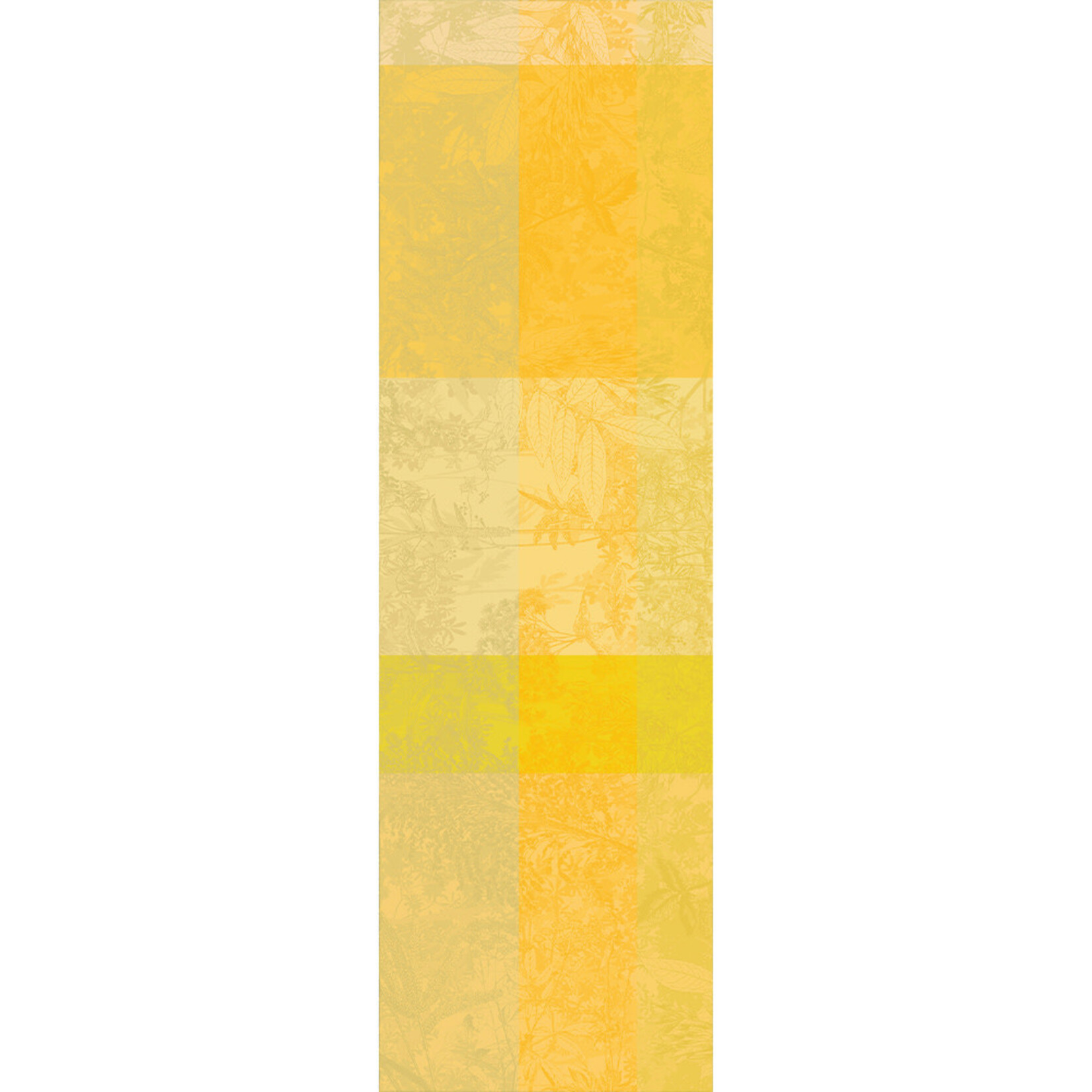 Garnier Thiebaut Mille Esprit Jardin Solaire Jacquard Table Runner