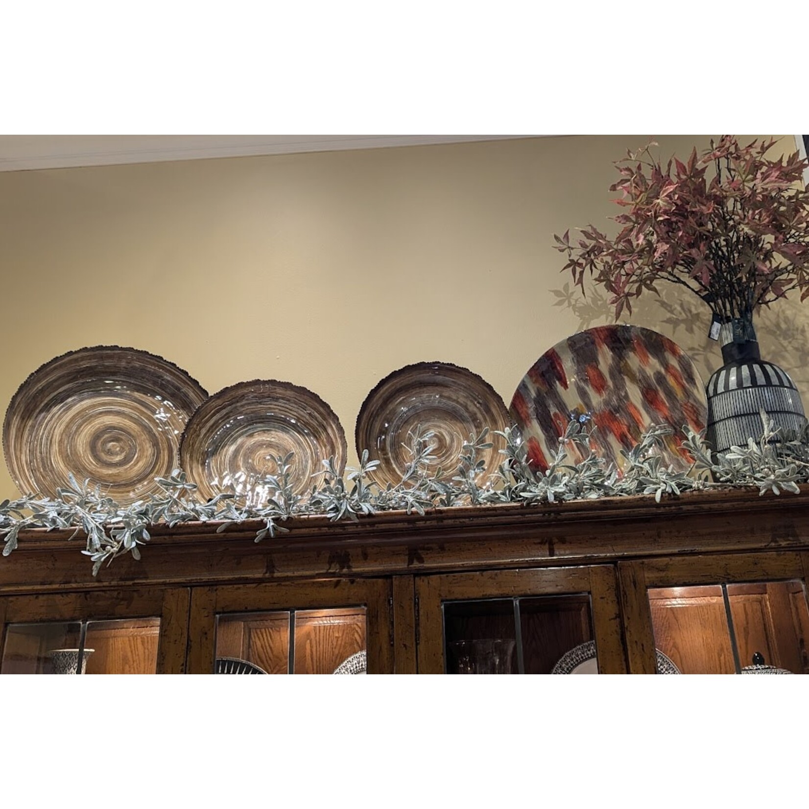 Napa Home and Garden Carnelian Decorative Plate