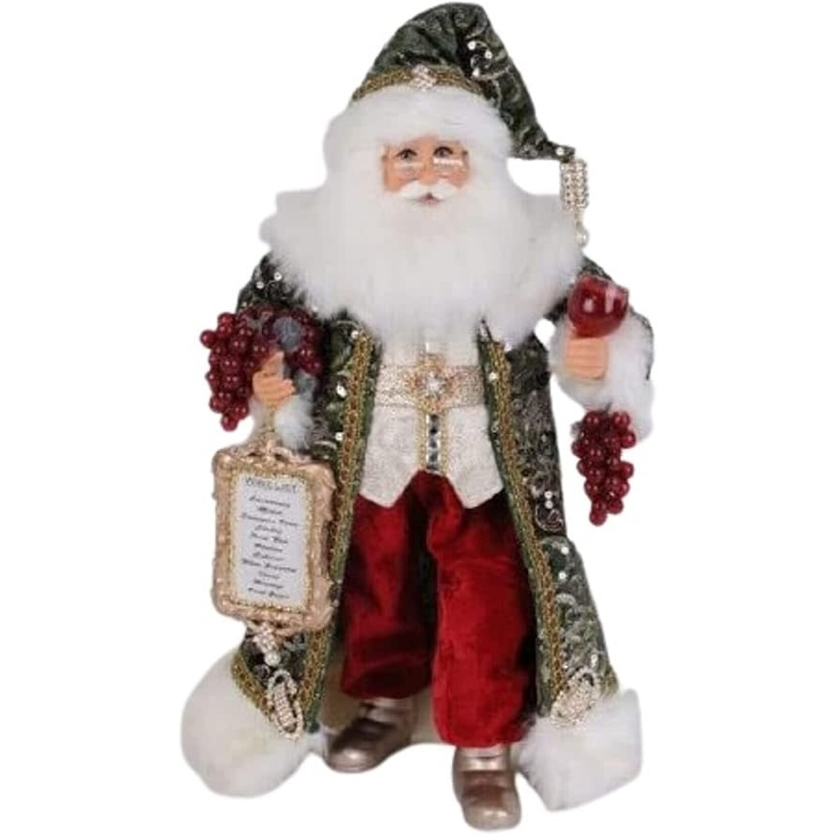 Karen Didion Originals Sparkling Green Wine Santa