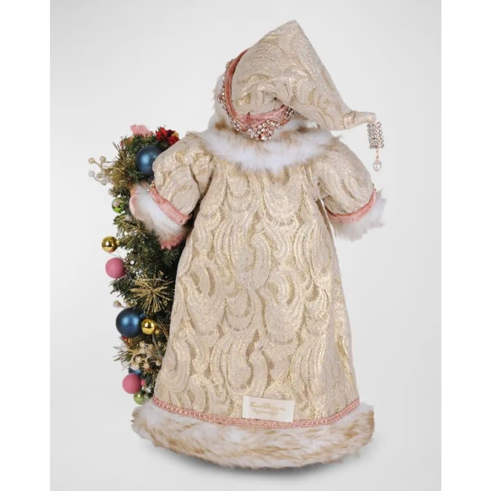Karen Didion Originals Lighted Victorian Elegance Santa