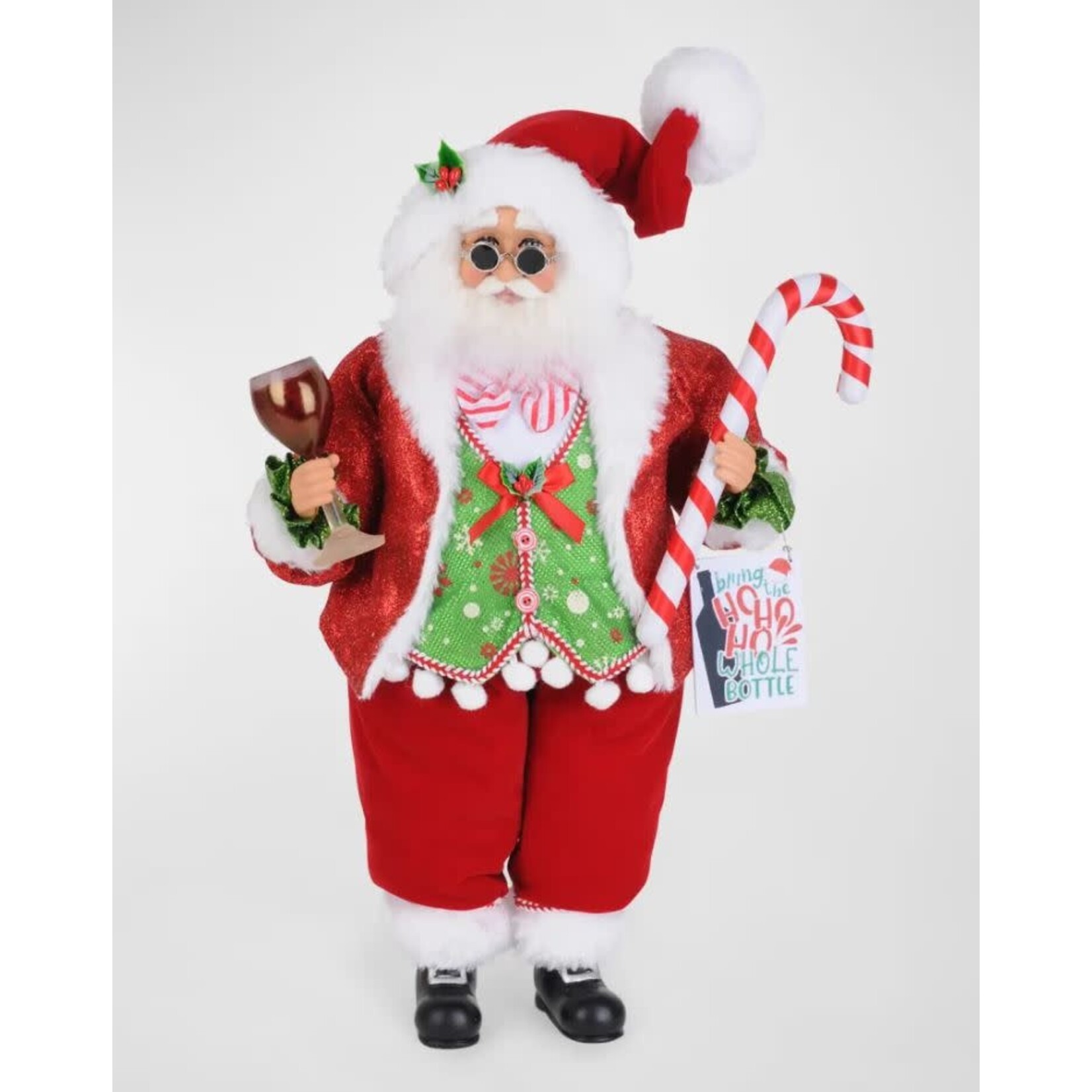Karen Didion Originals Christmas Cheer Mr. Claus