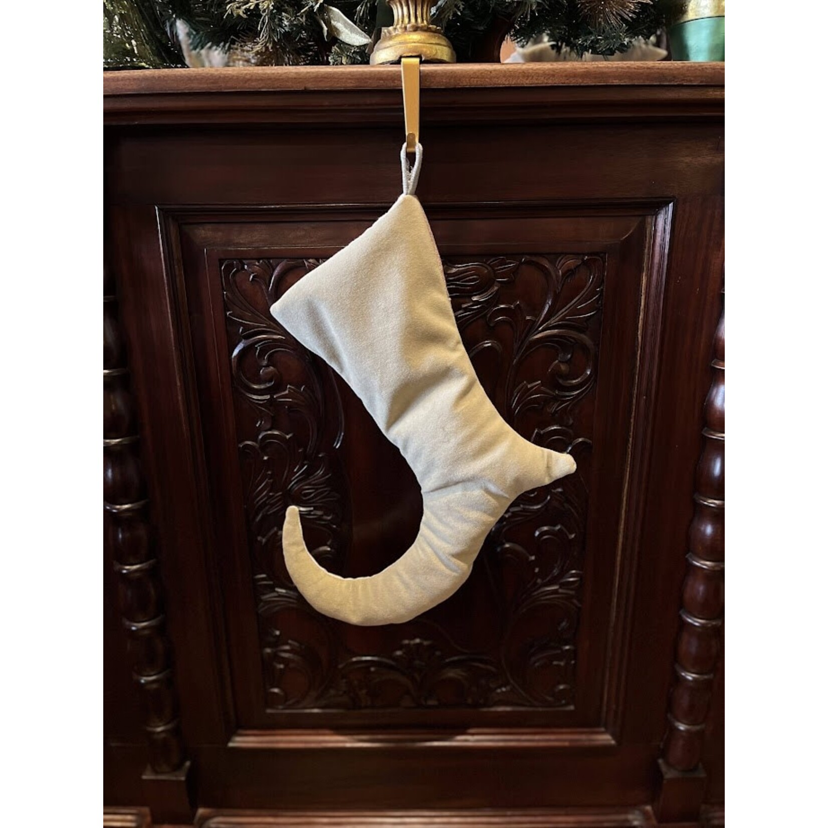 Nicky's Notions Holiday Stocking Pink Hues Striped
