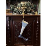 Nicky's Notions Holiday Skinny Stocking Blue Gray Hues
