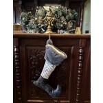 Nicky's Notions Holiday Stocking Blue Gray