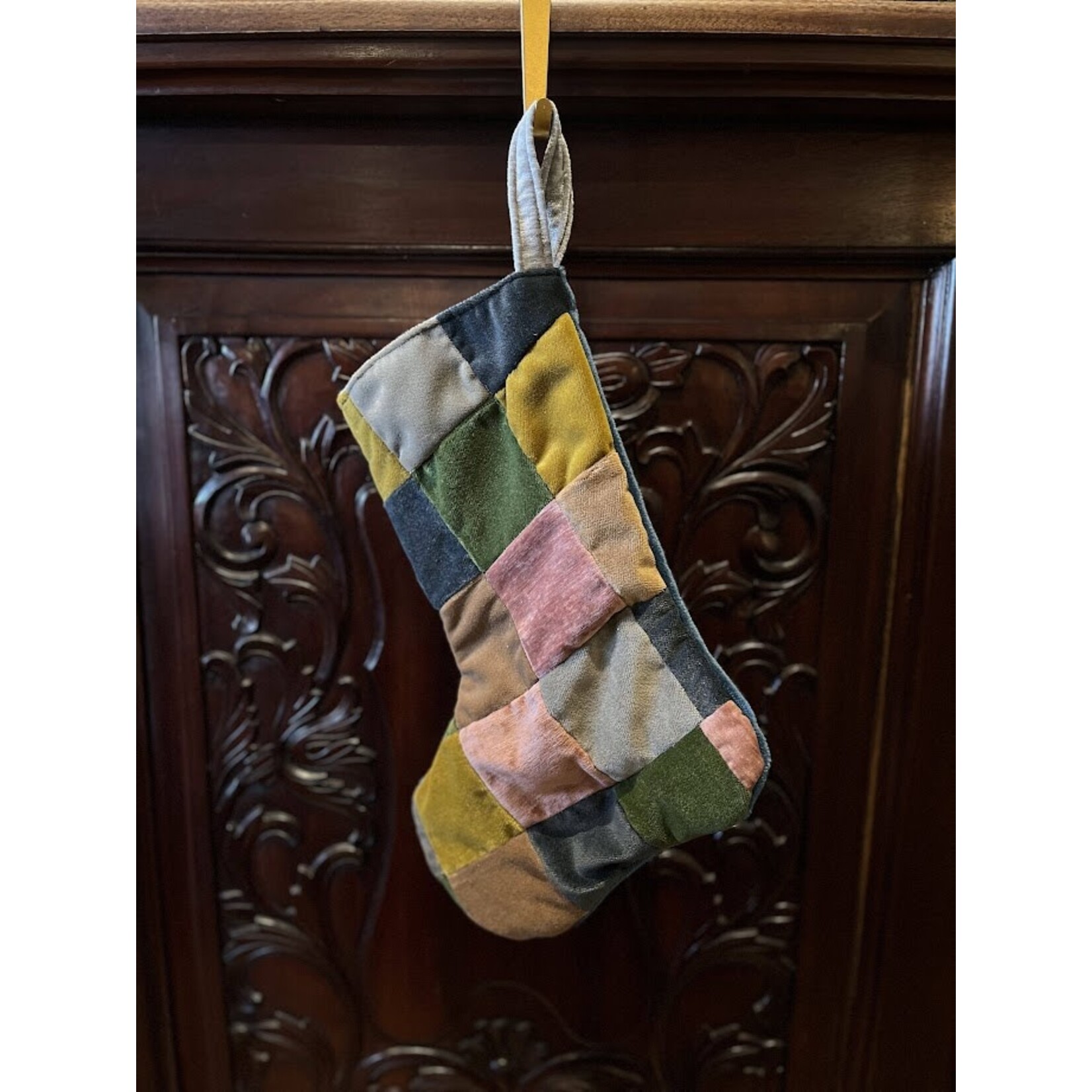 Nicky's Notions Holiday Patchwork Stocking
