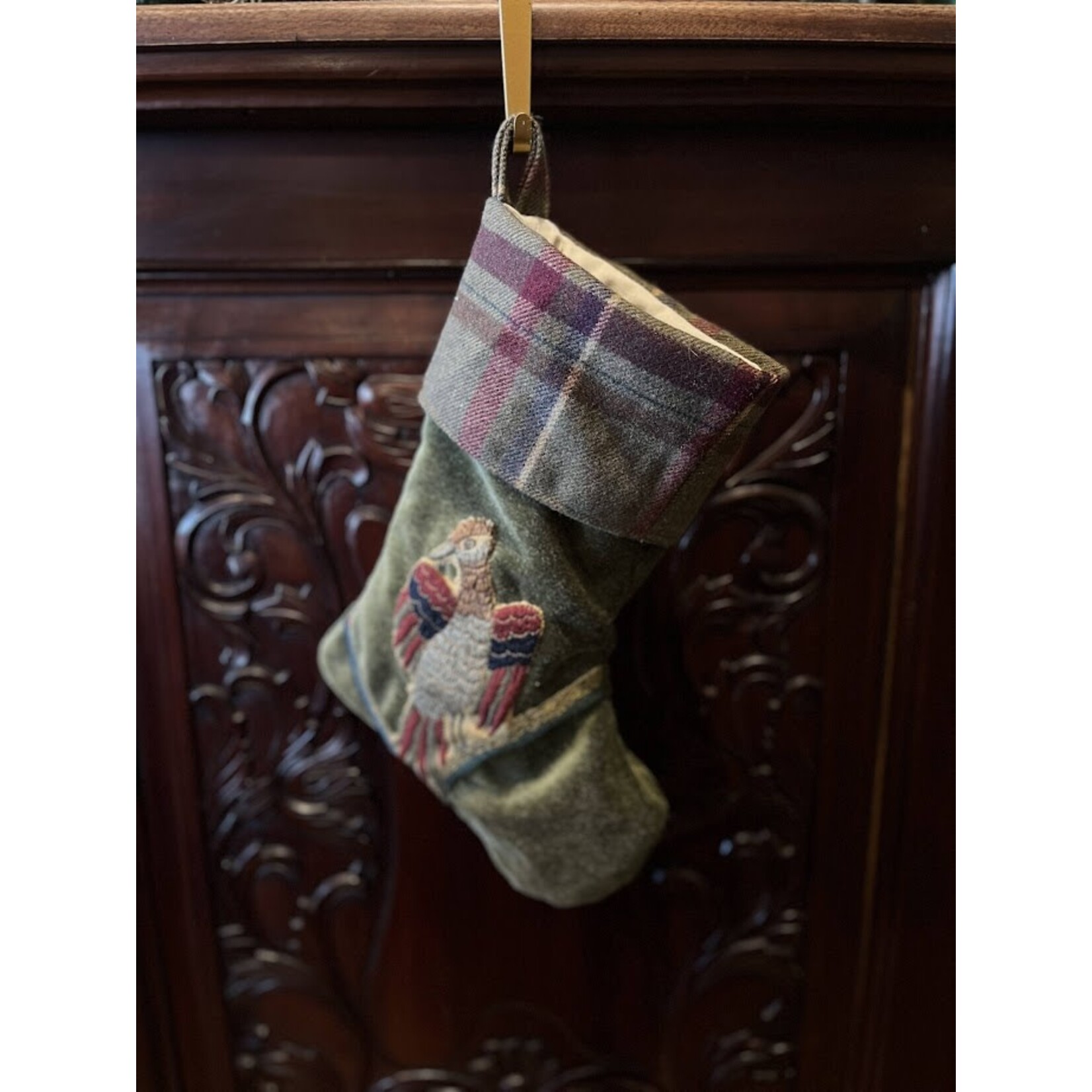 Nicky's Notions Holiday Stocking Bird