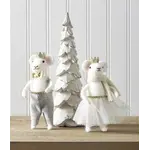 RAZ Imports Crowned Mouse Ornament 6.75"