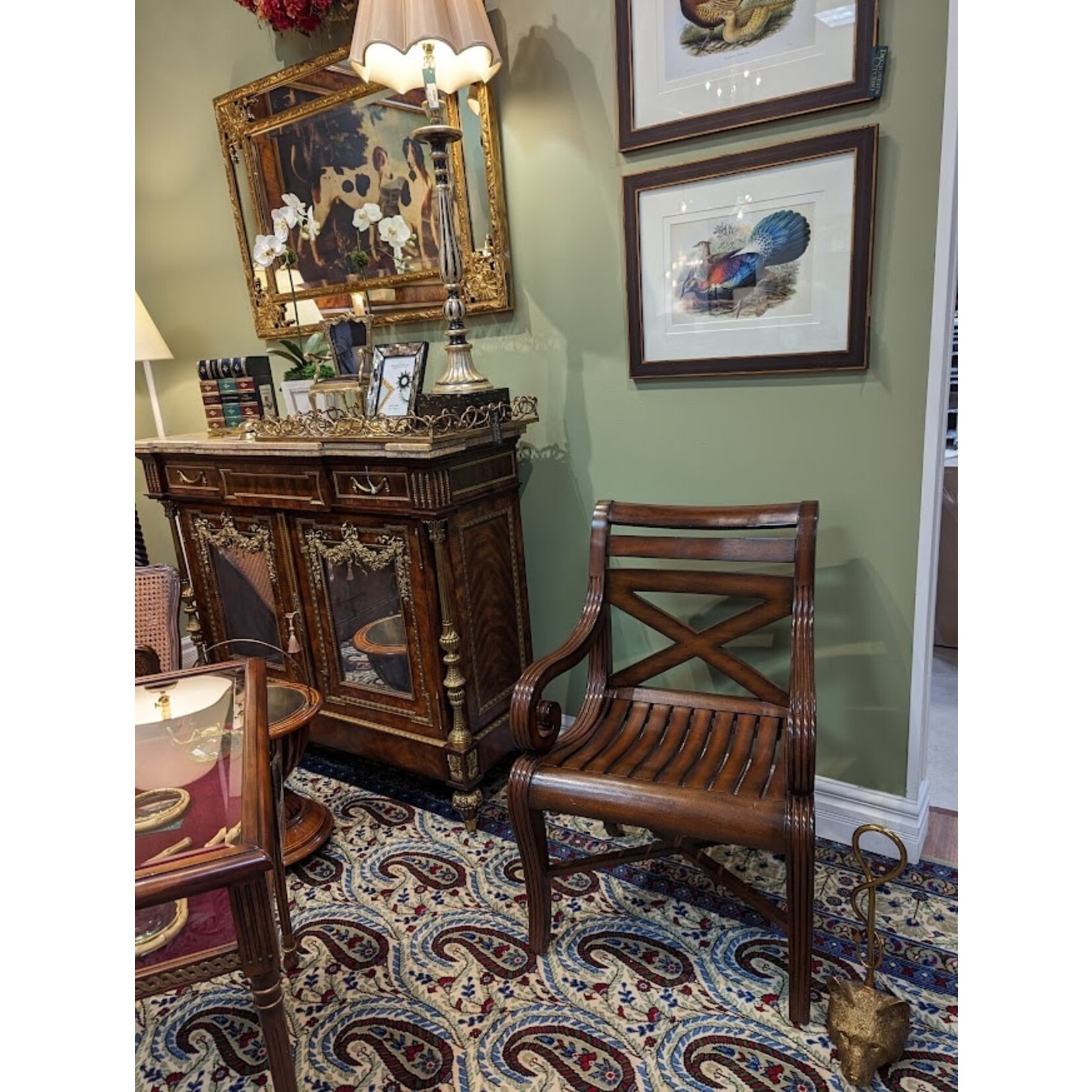 The Leonard Collection Lophorus Lhuysi Framed Artwork