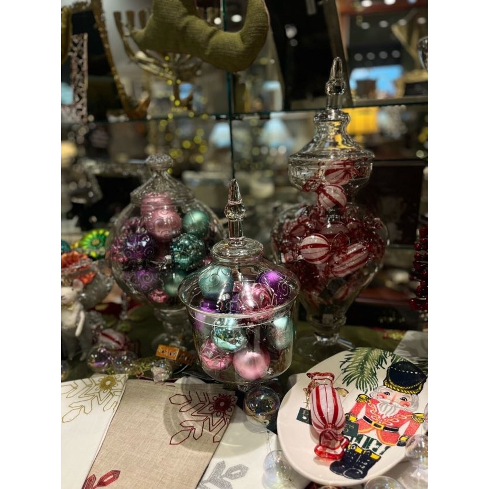 RAZ Imports Peppermint Candy Ornament 5.5"