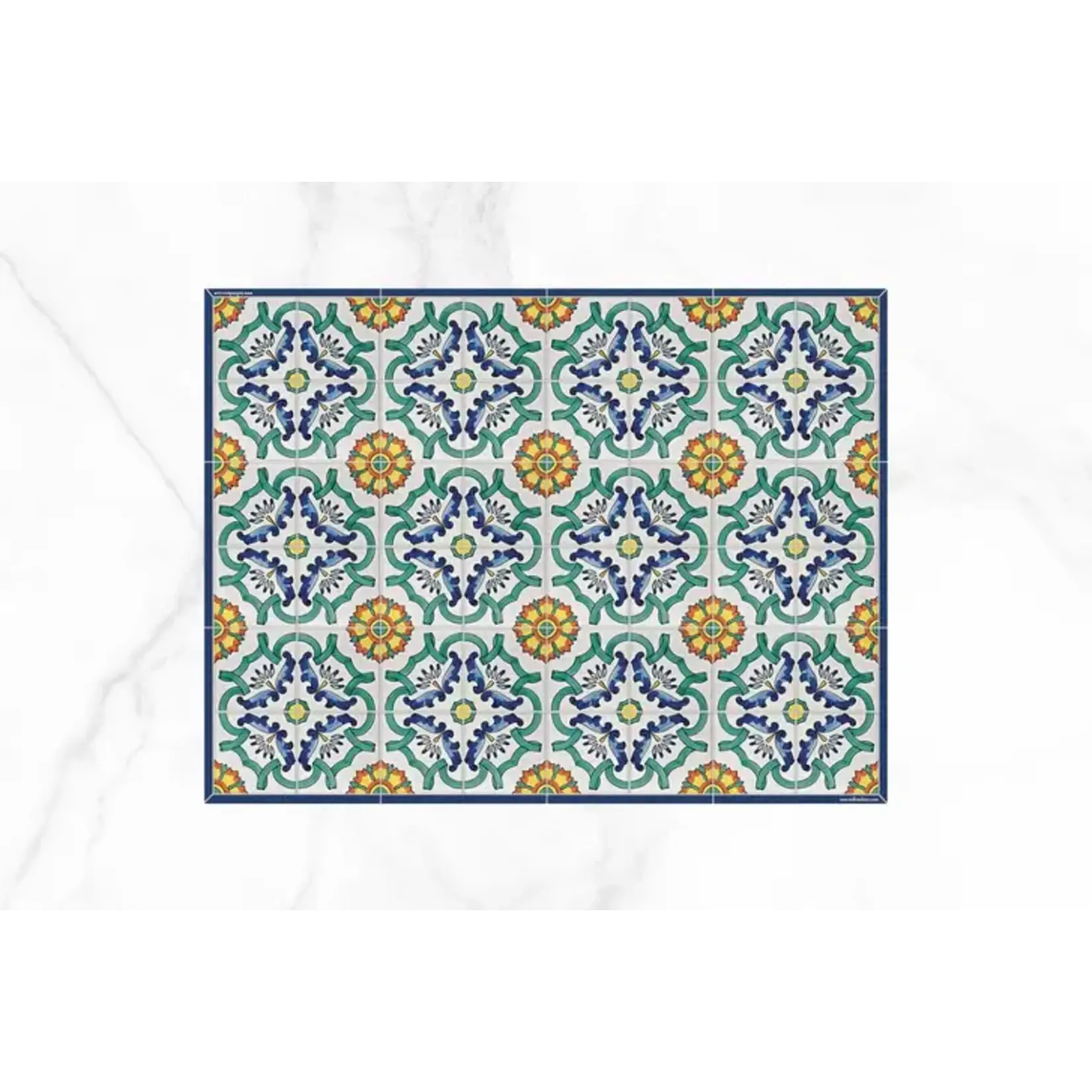 etuHOME Positano B Italian Rectangle Placemat