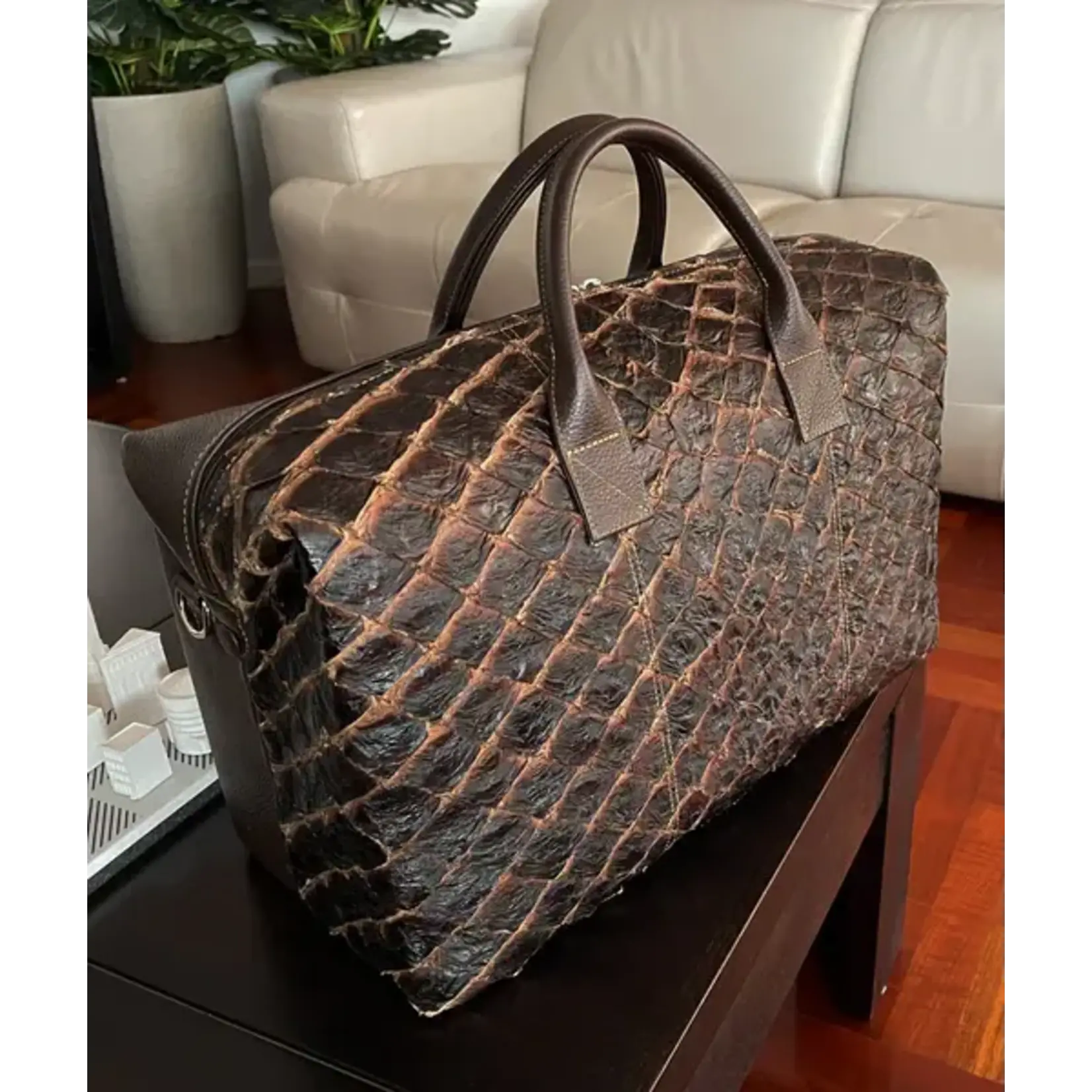 John Cole Edward Brown Paiche Duffel Bag