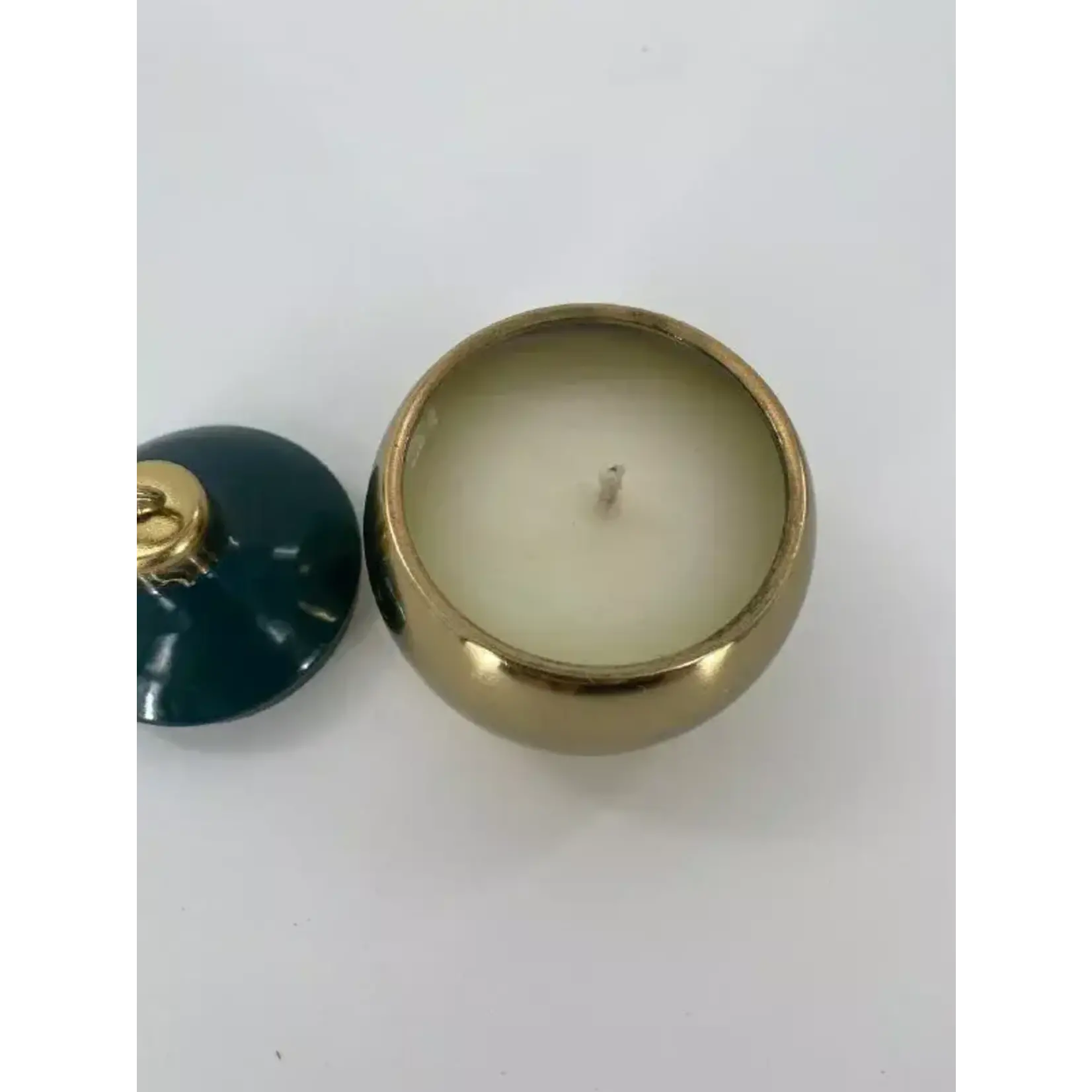 Illume Holding Co Juniper Moss Metal Ornament Candle