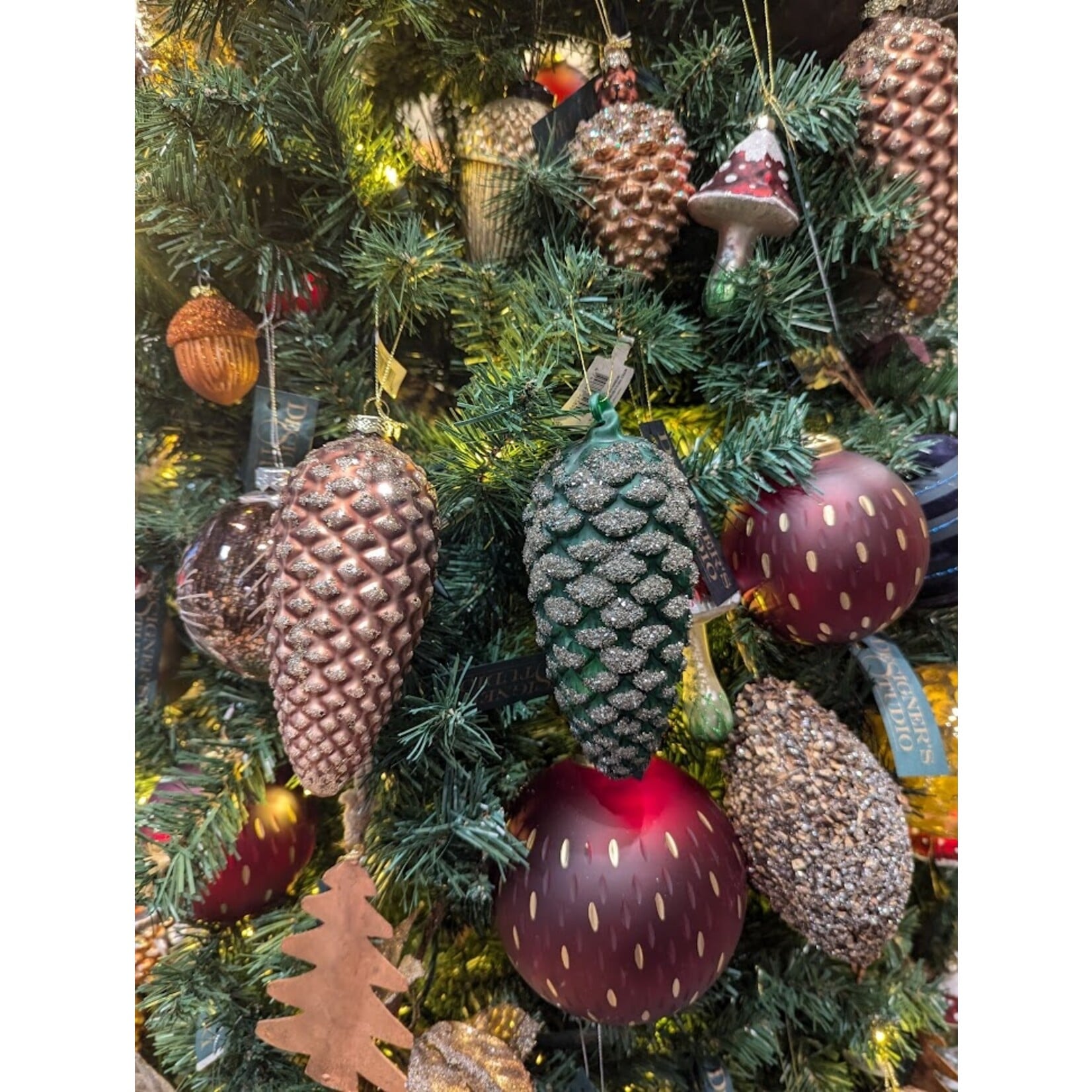 RAZ Imports Red Cap Mushroom Ornament