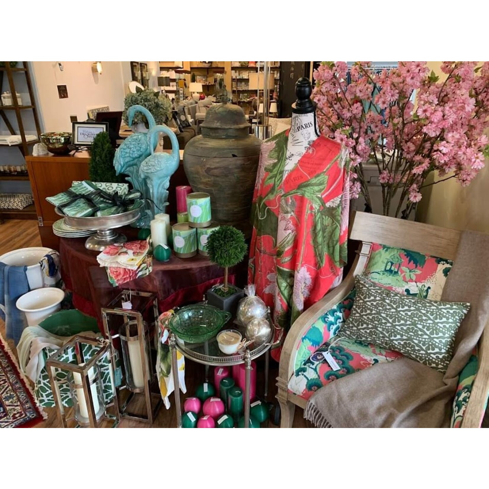 Napa Home and Garden Cherry Blossom 50" Faux Branch Pink