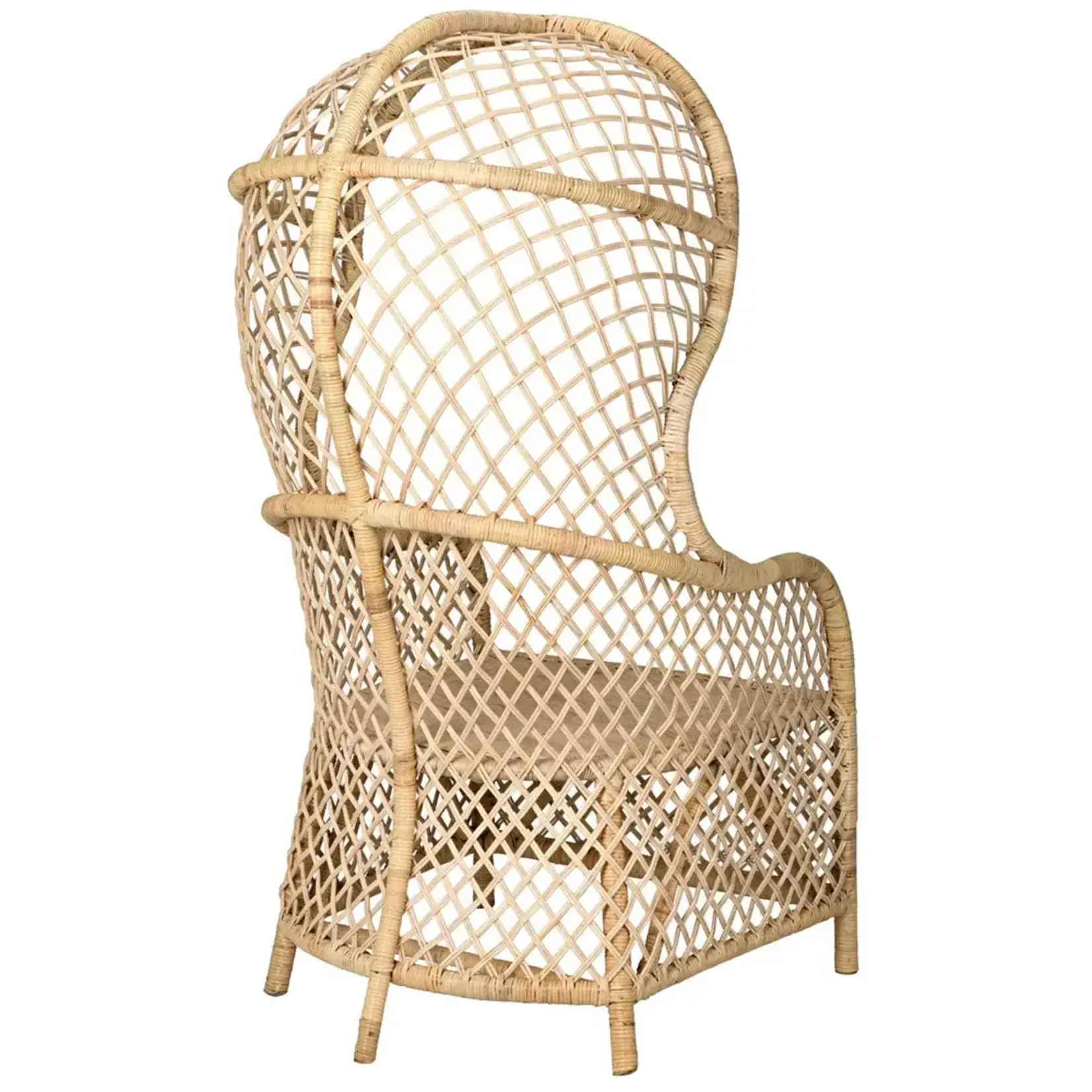 Noir Rattan Gigi Chair