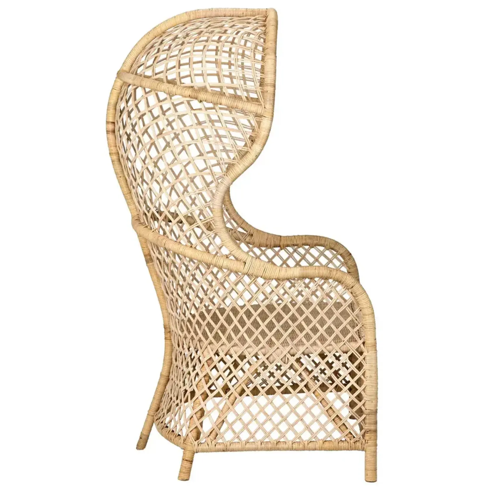 Noir Rattan Gigi Chair