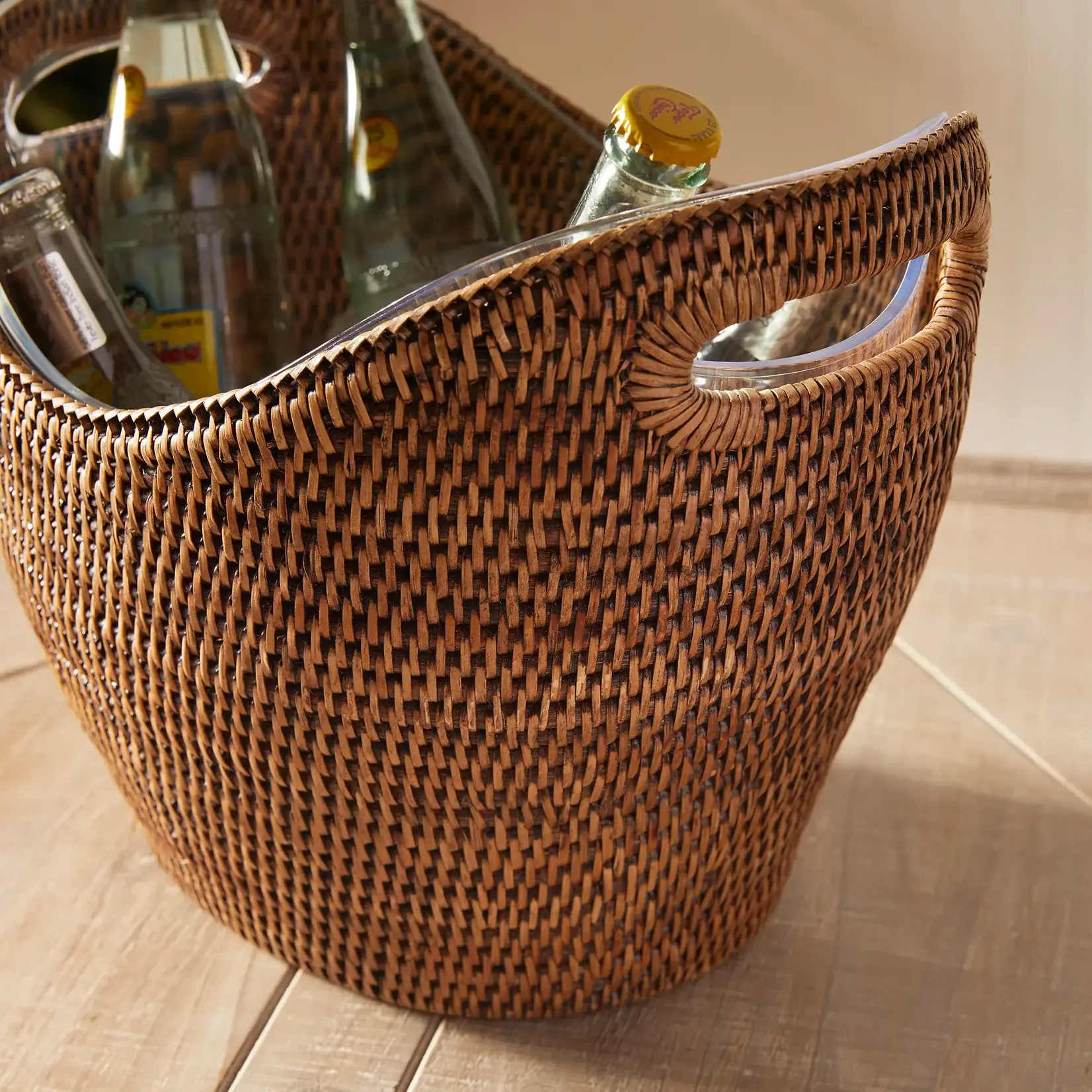 Napa Home and Garden Burma Rattan Beverage Tub Large