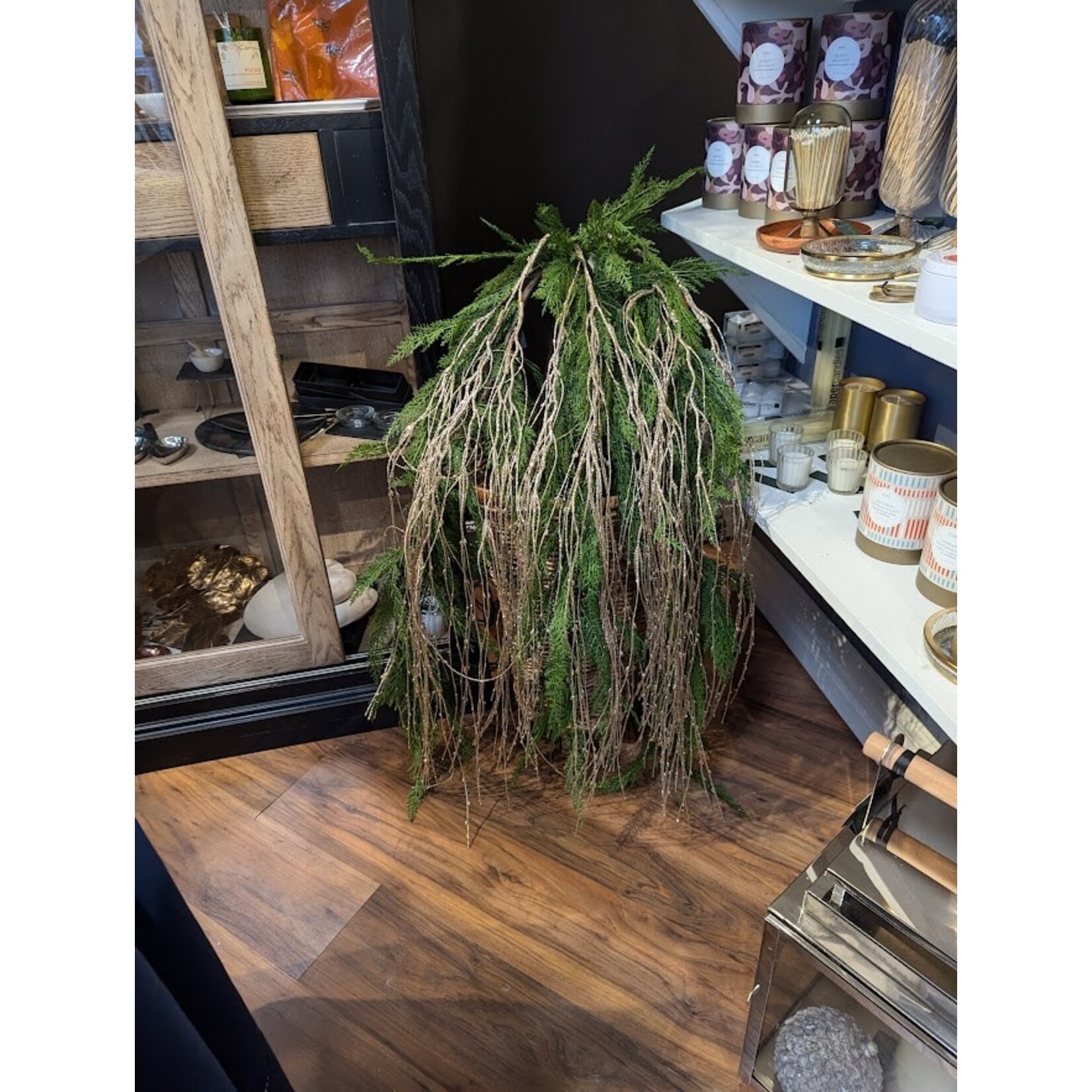 Shishi LLC Weeping Willow Champagne 67" Branch