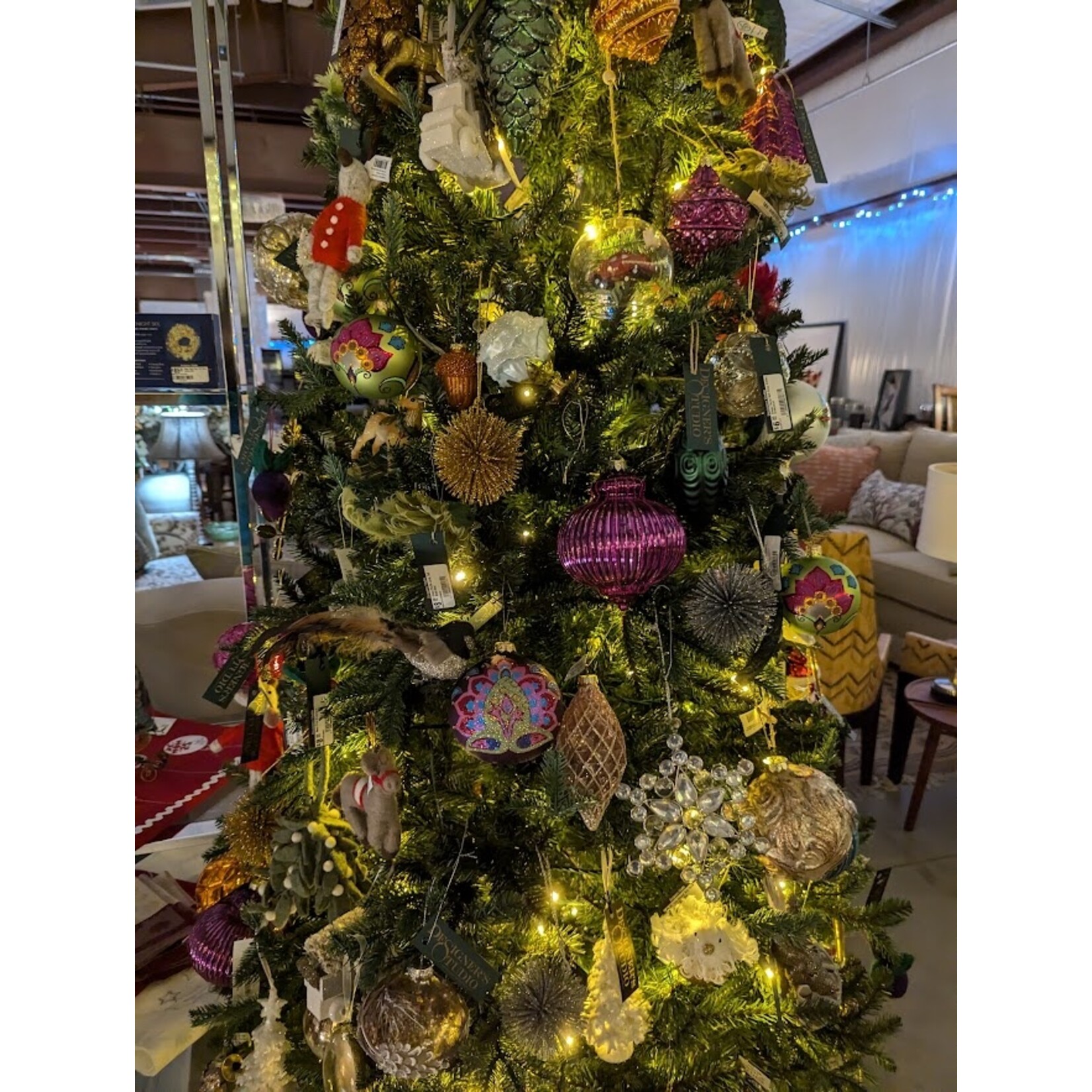 Two's Company Bright Ball Ornament Large