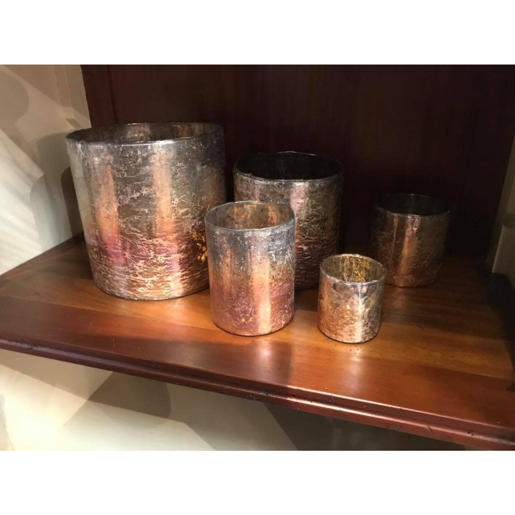 Tozai Candleholder Silver Gold