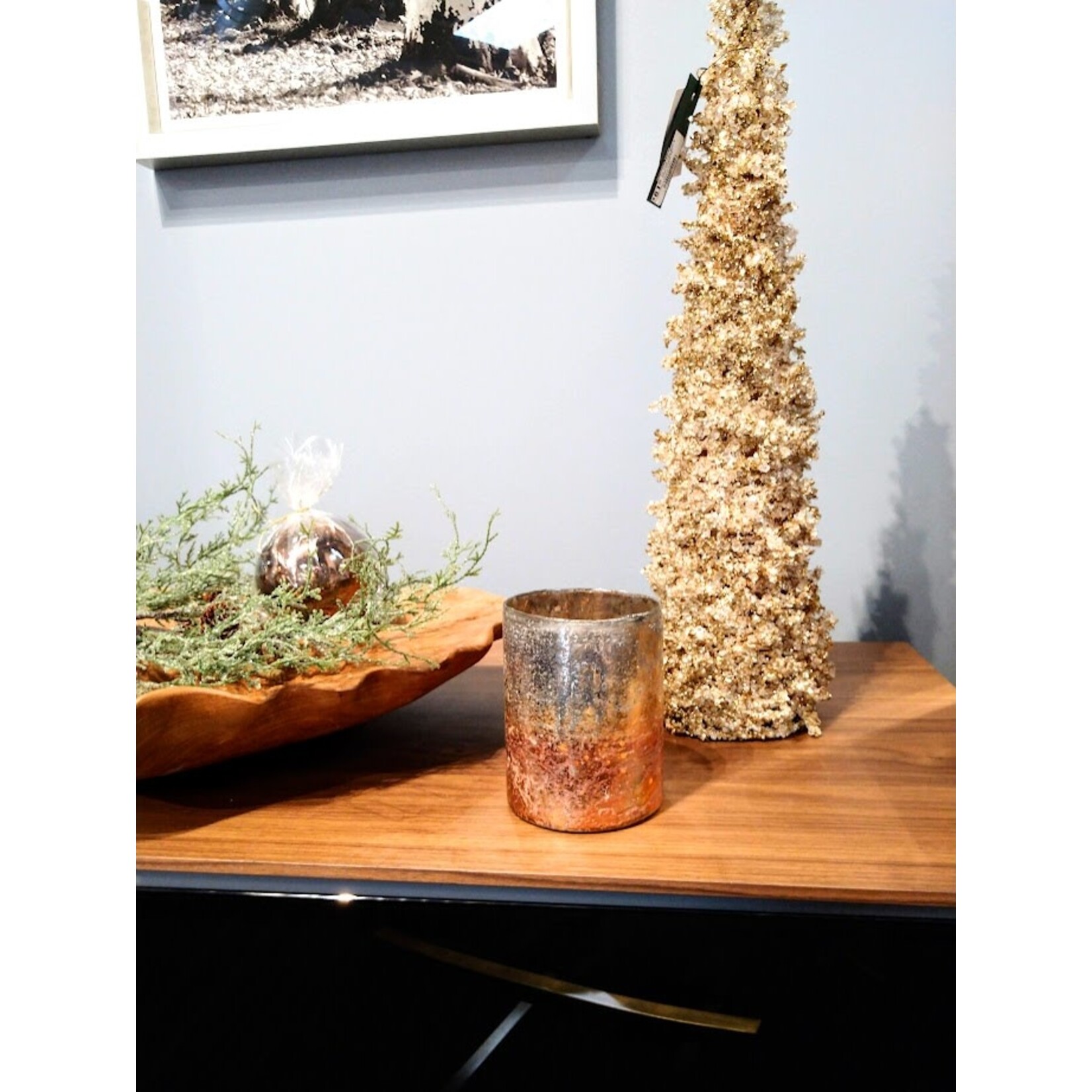 Tozai Candleholder Silver Gold