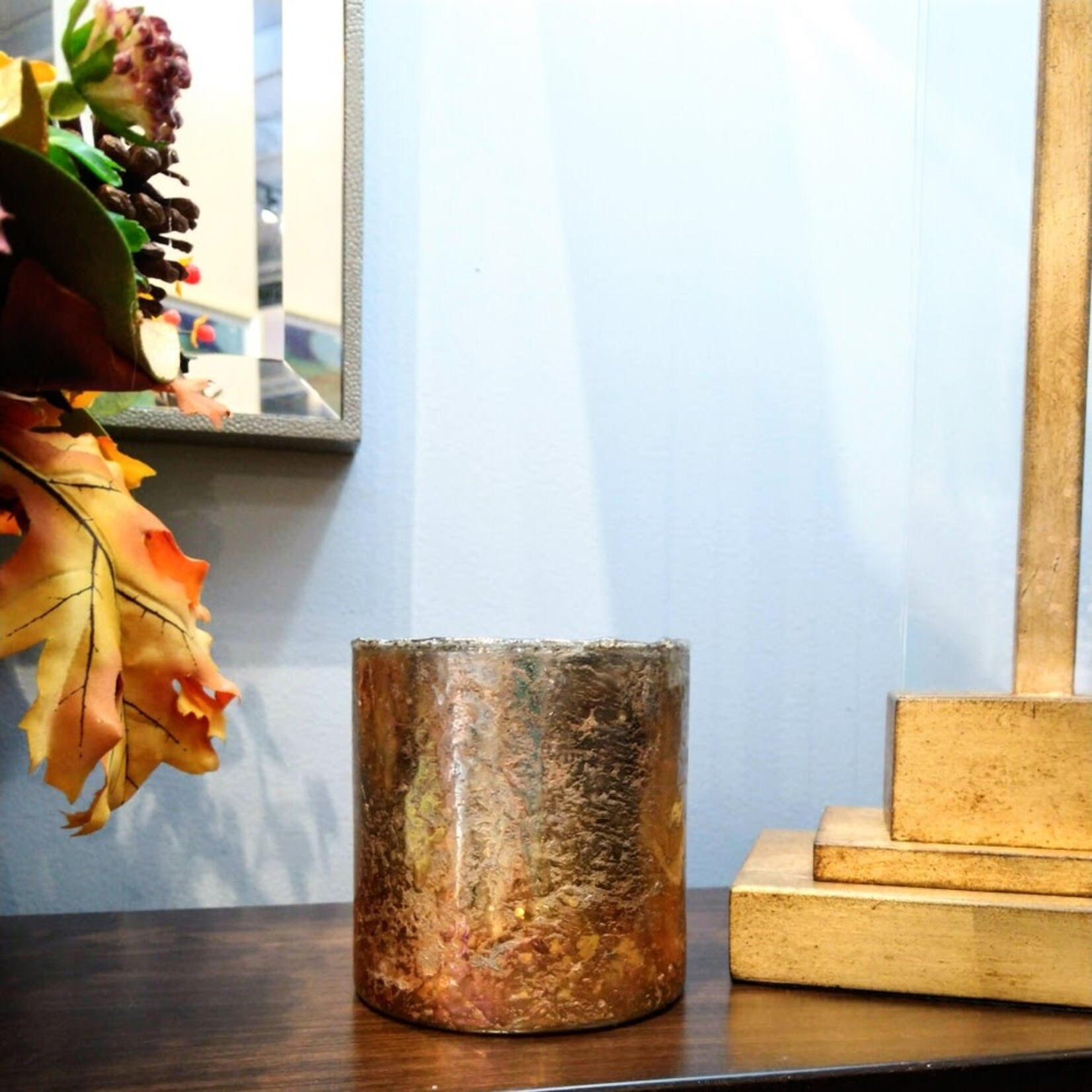 Tozai Candleholder Silver Gold